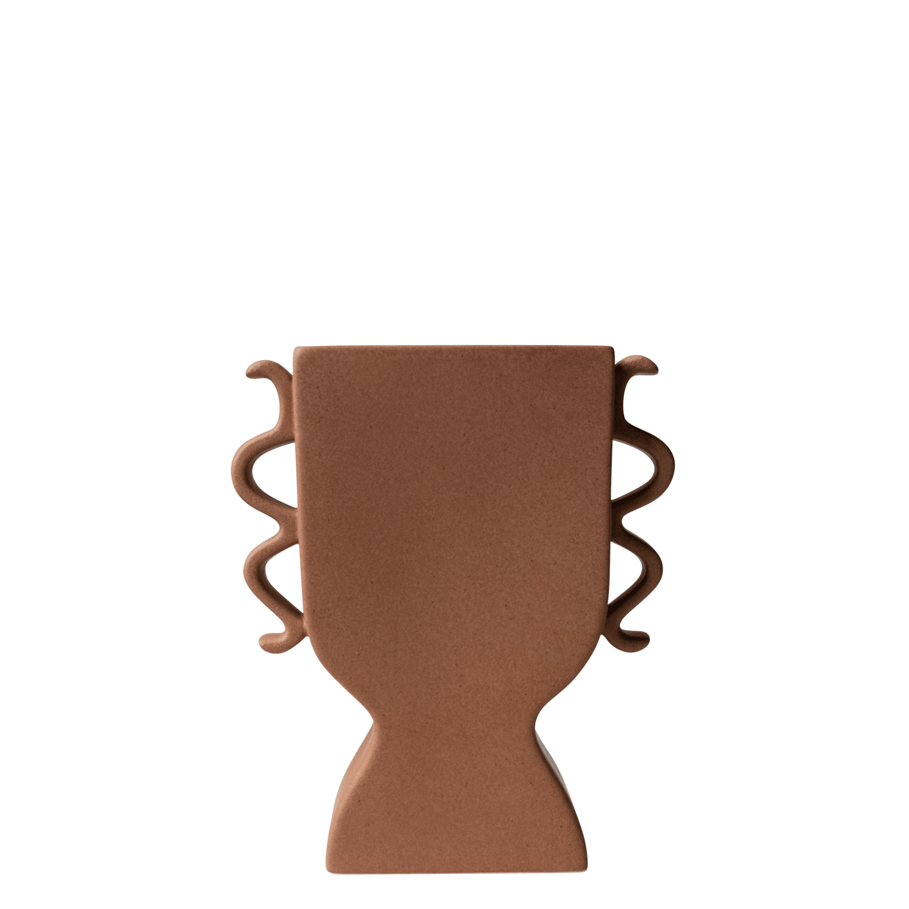 Flat Vas Terracotta 25cm