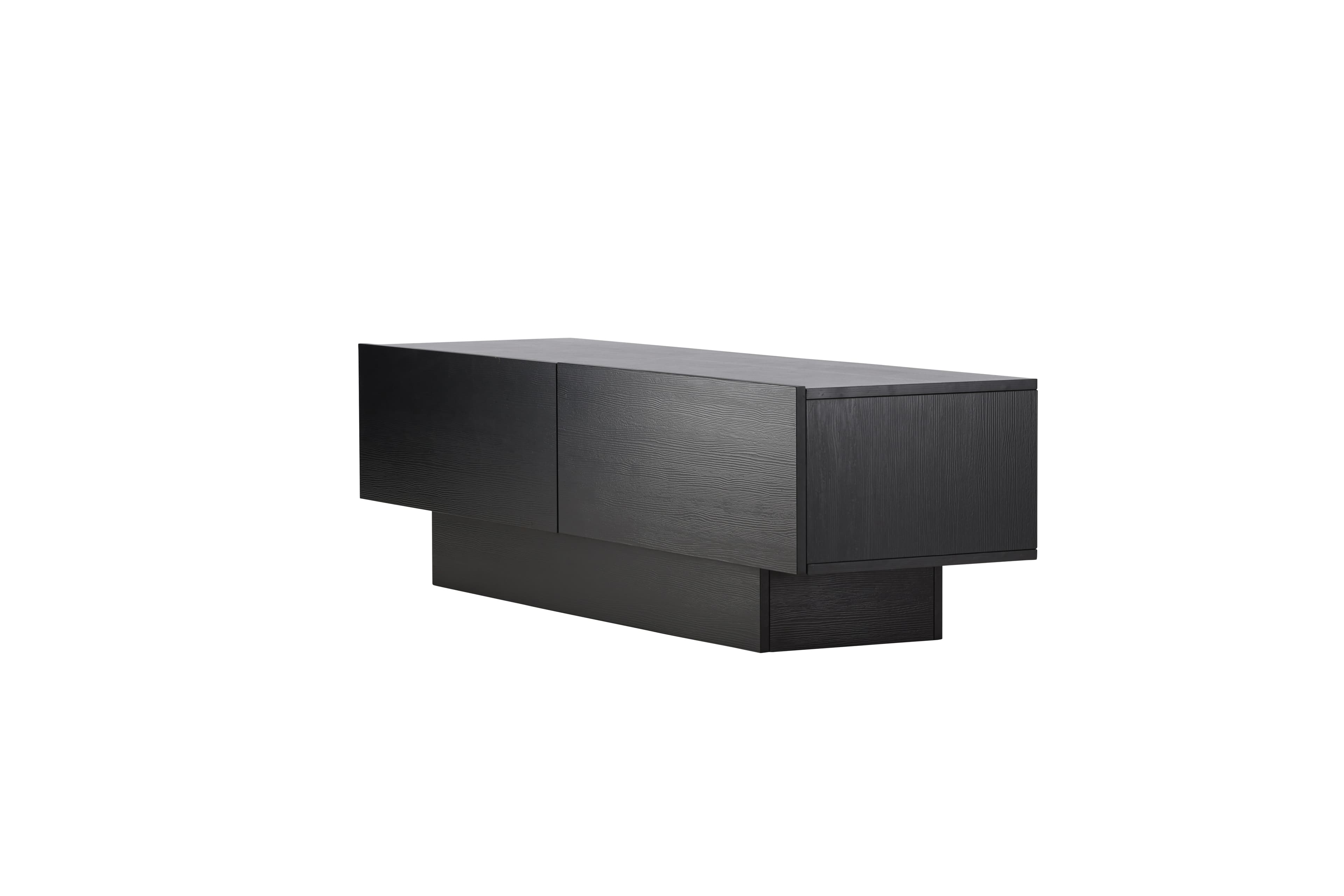 Cuenca TV-Bänk Black/Black 160cm