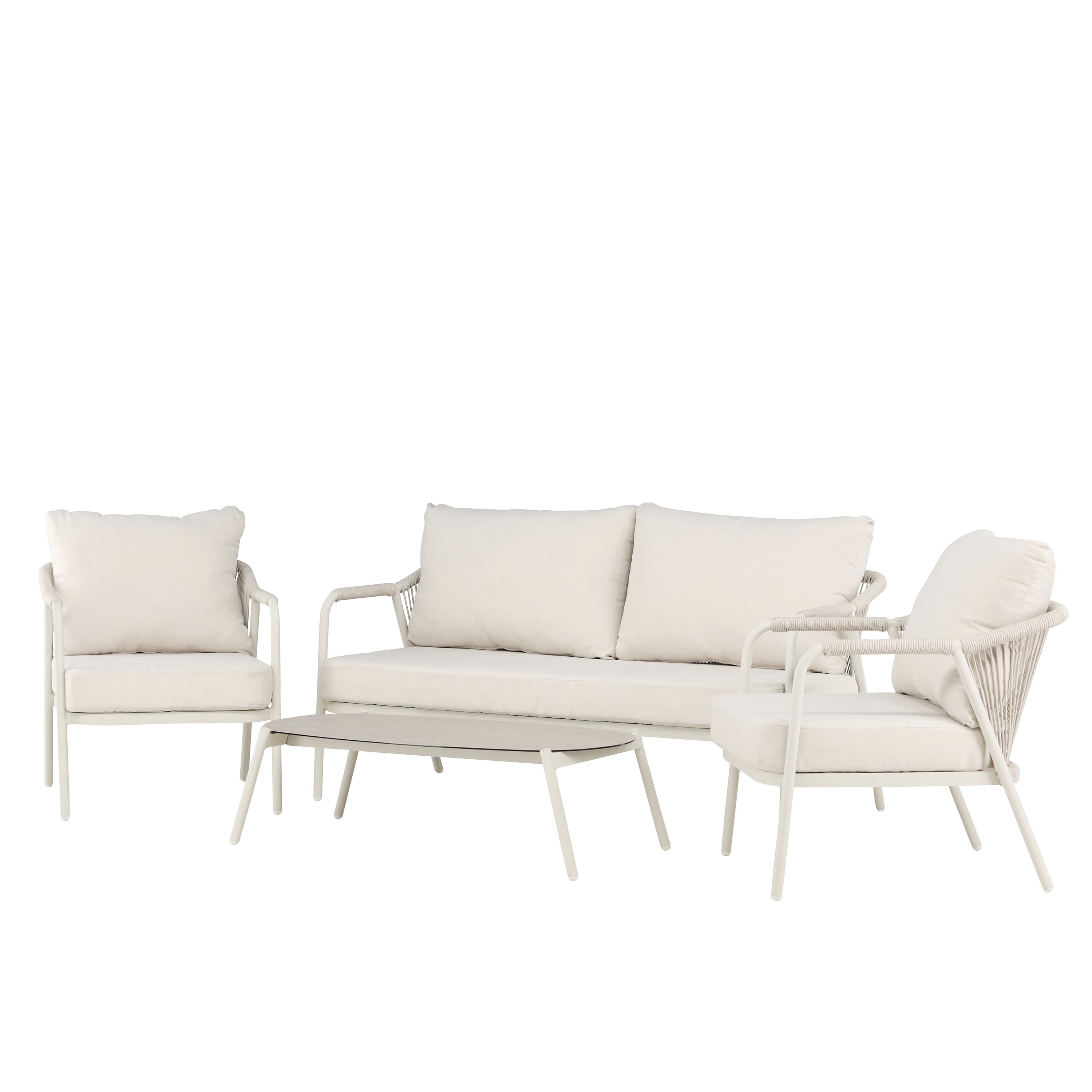 Sicily Loungeset Beige/Beige