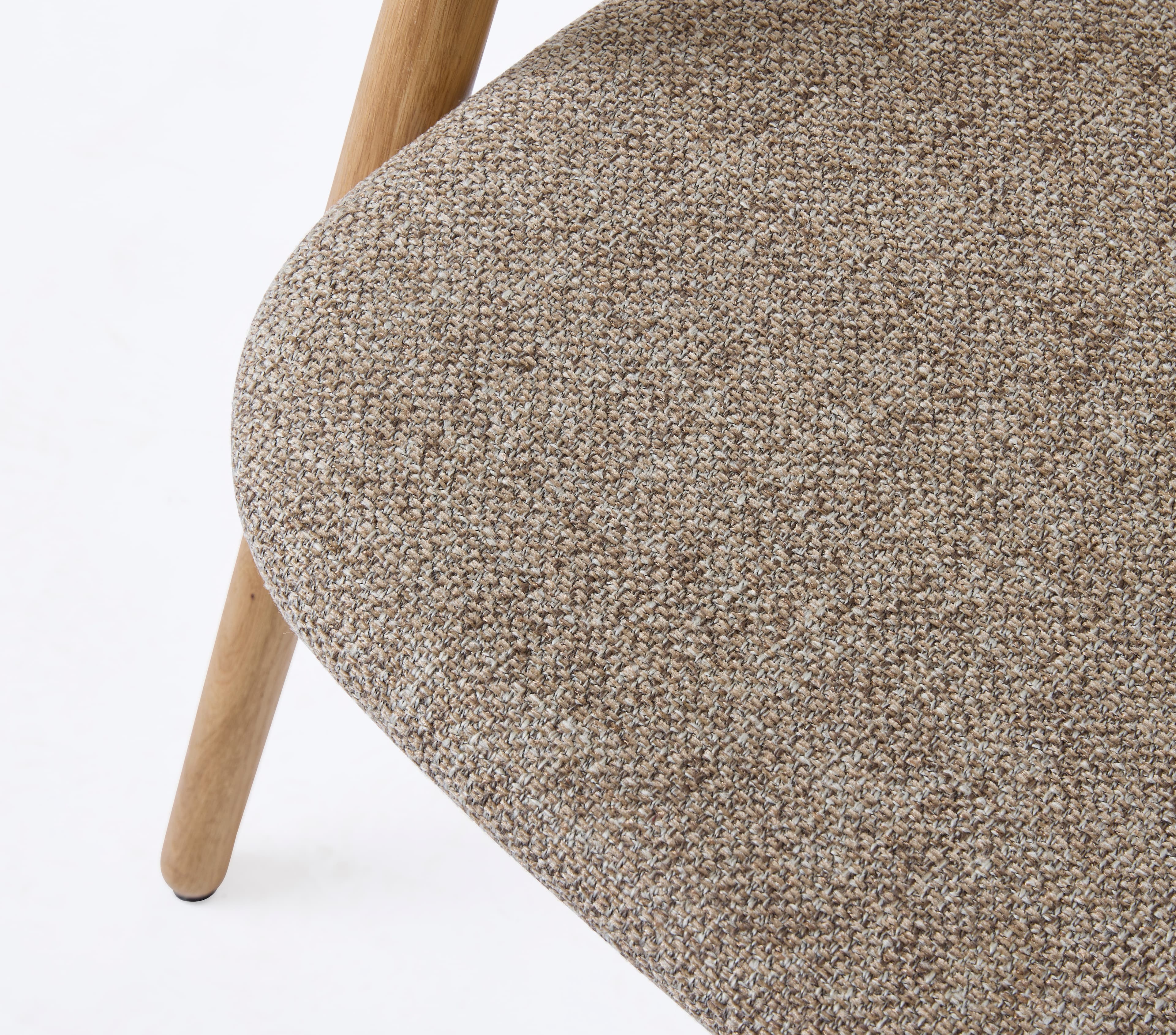 Henry Dining Armchair Natural/Latte