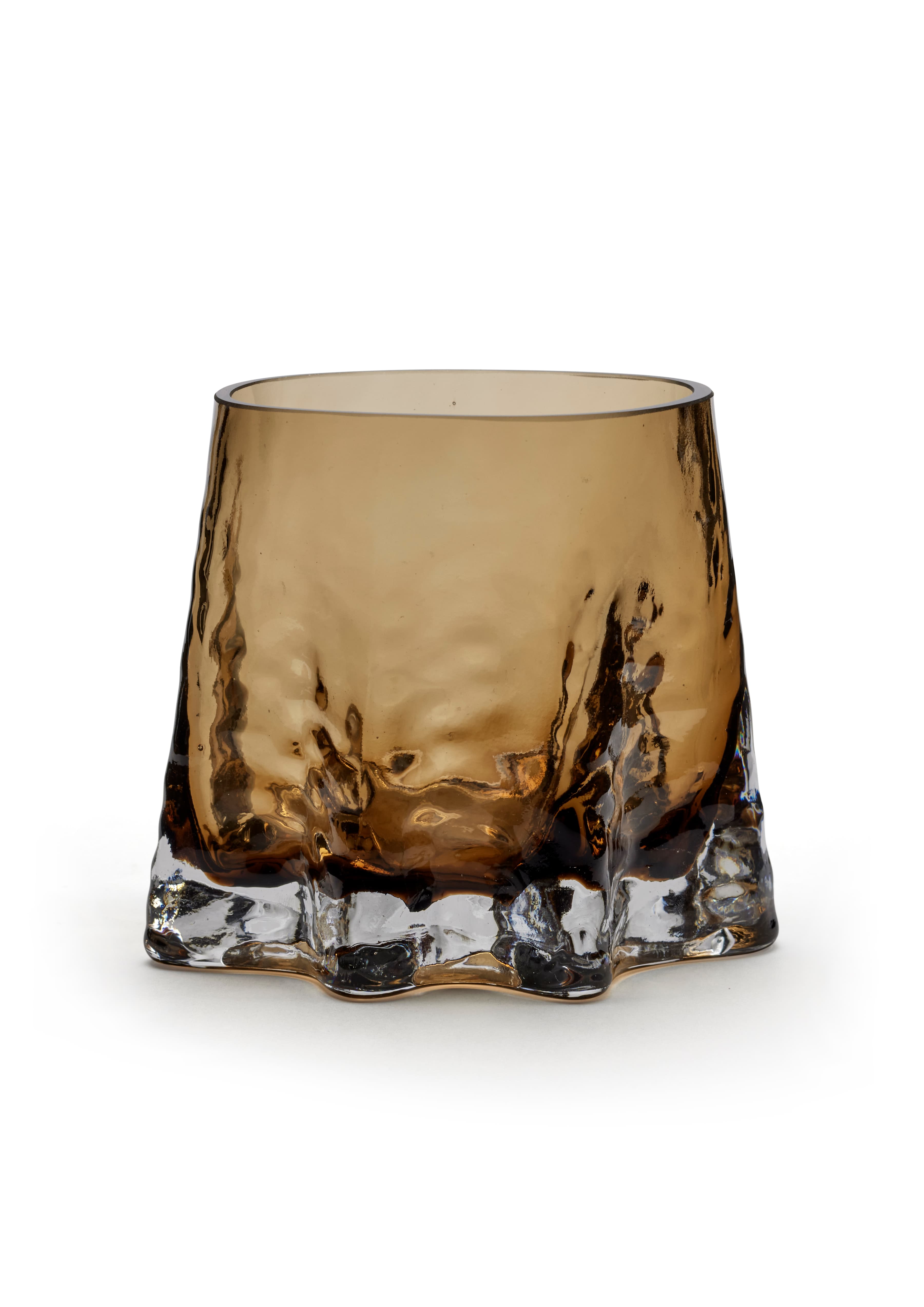 Gry Teelichthalter Cognac Medium