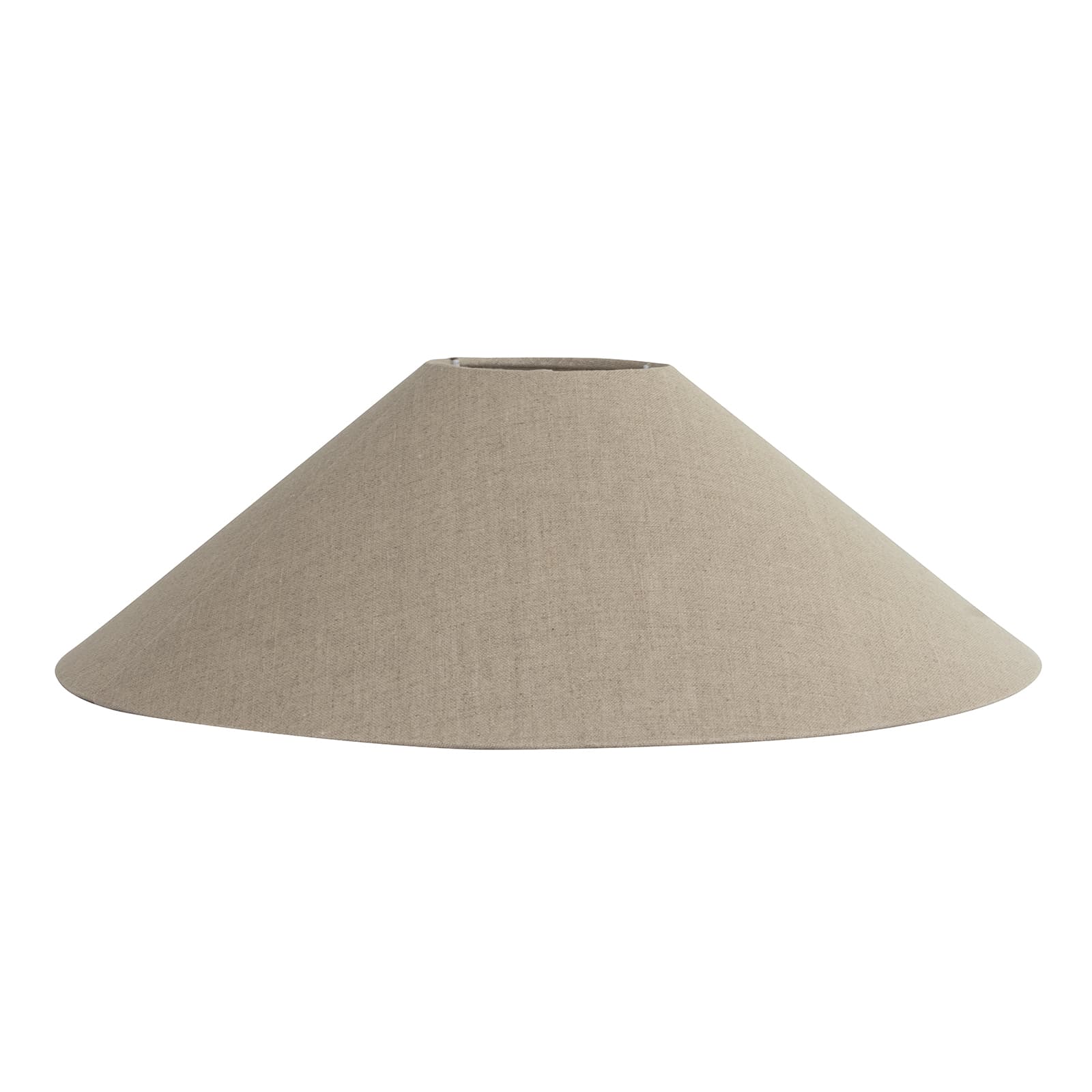 Basic Flache Lampenschirm Natur 42cm