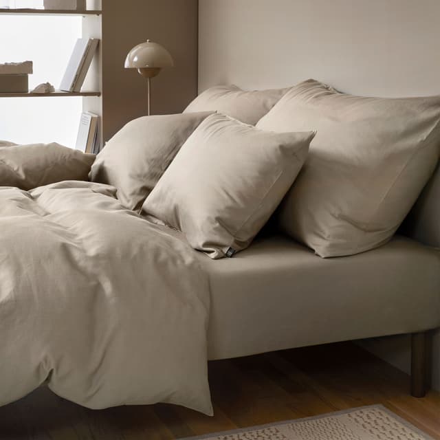 Harmoni Spannbettlaken Beige 180x200