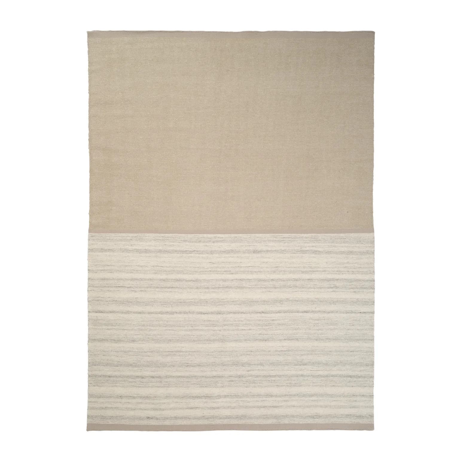 Future Seeds Wollteppich Beige 250x350