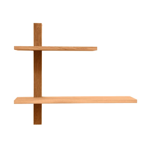 Phase Wandregal Geölte Eiche 60x55