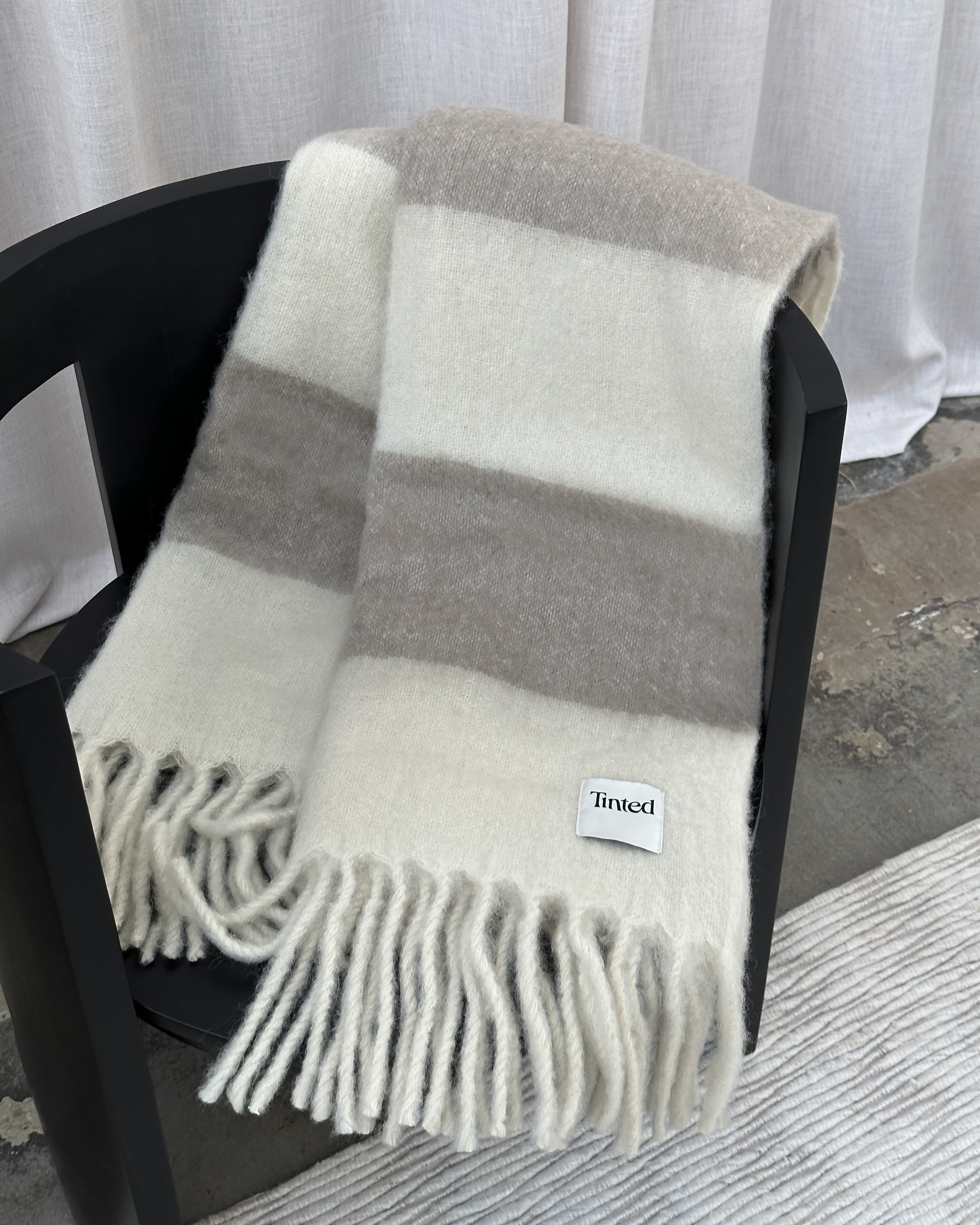 Hemple Wollteppich Beige/Offwhite 130x170