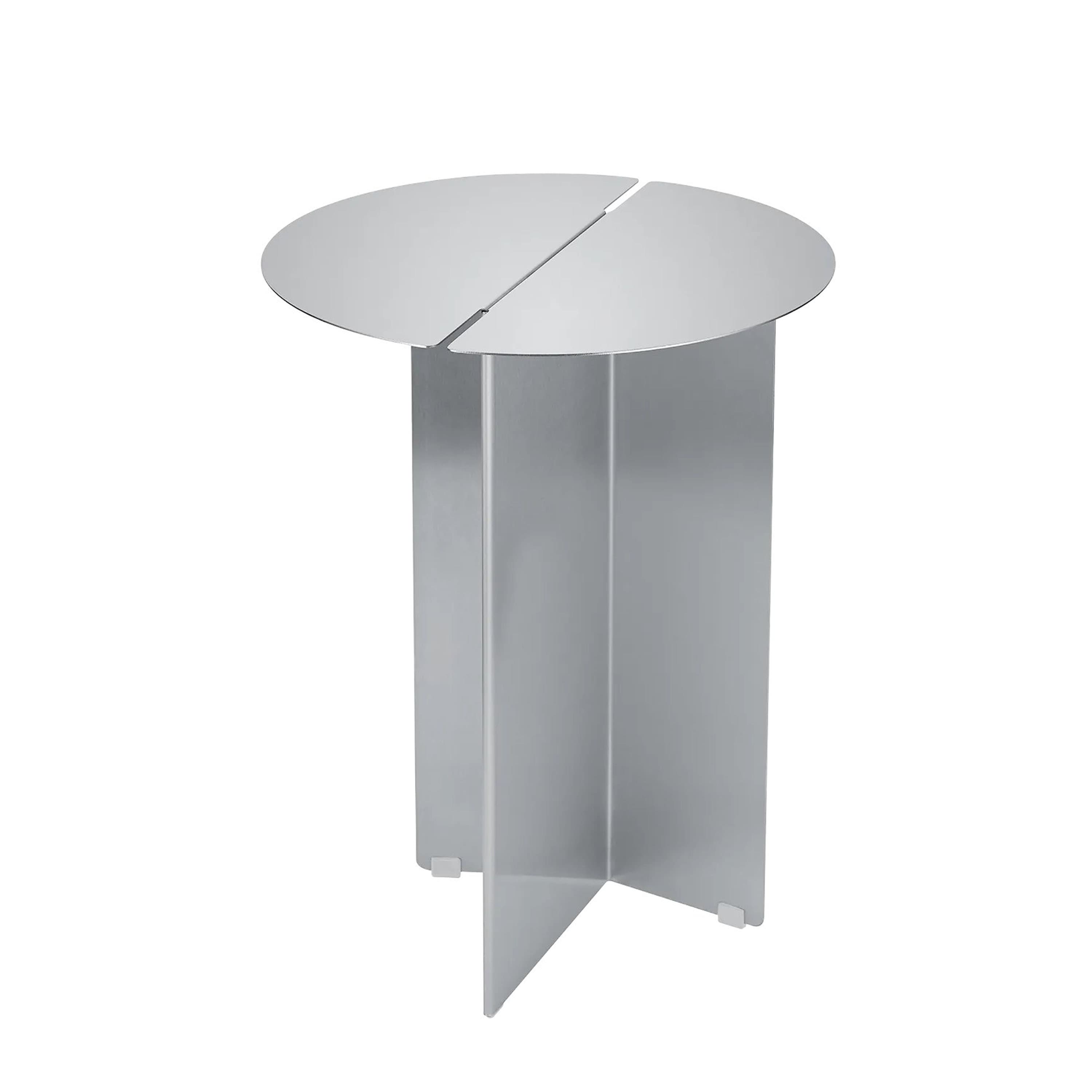 Oru Side Table Stainless Steel Matte Ø35