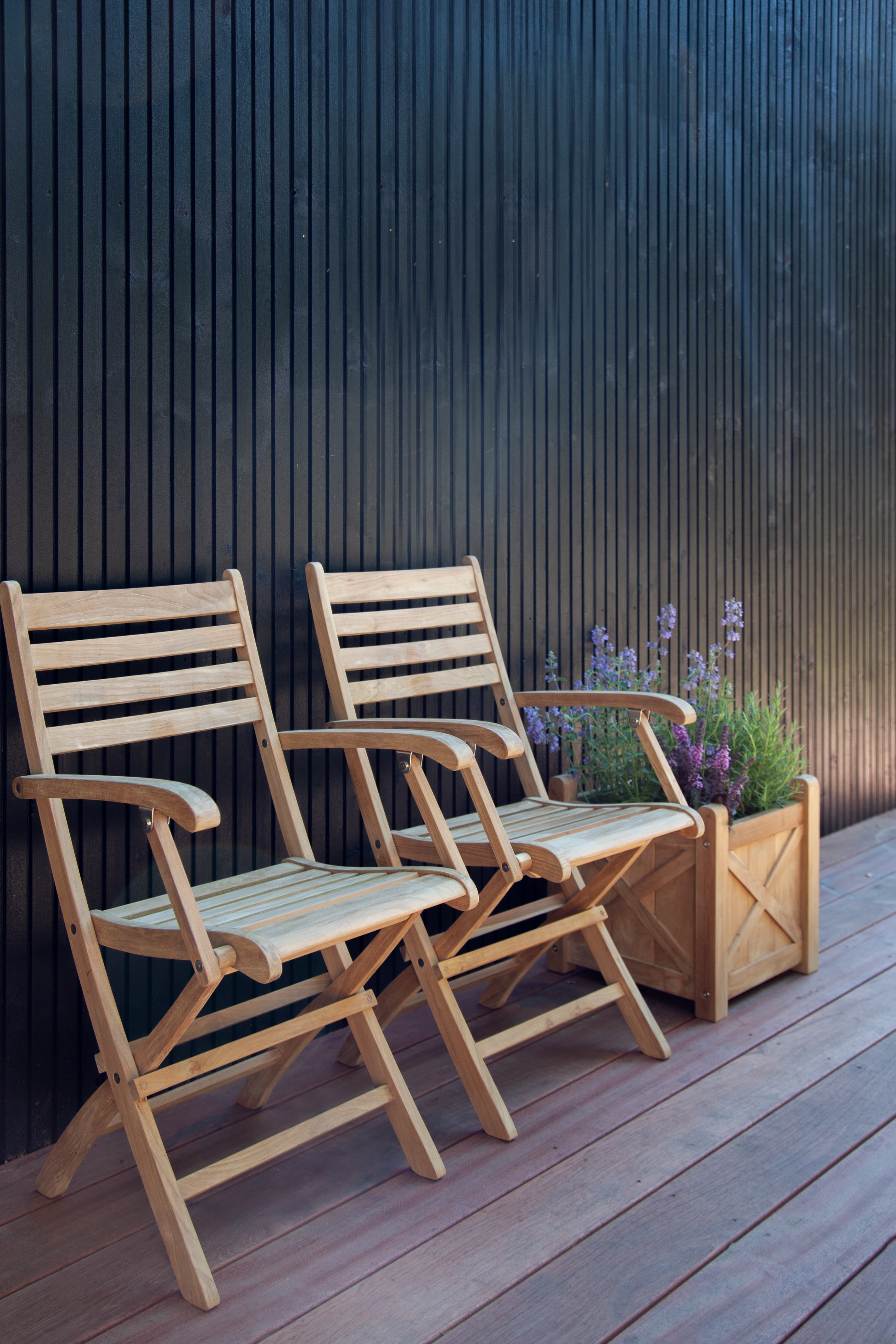 York Folding Chair Teak