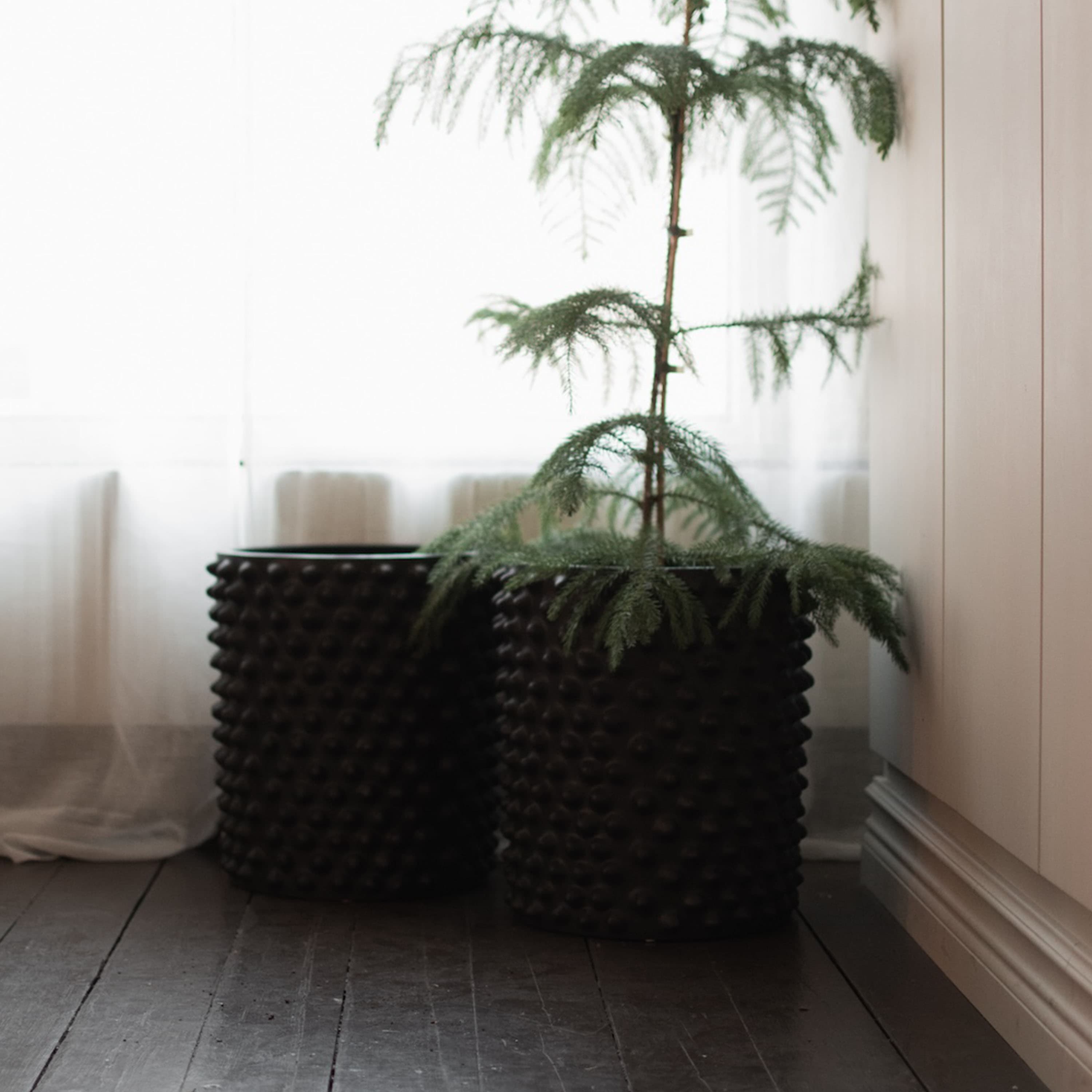 Cloudy Pot Dark Grey Large