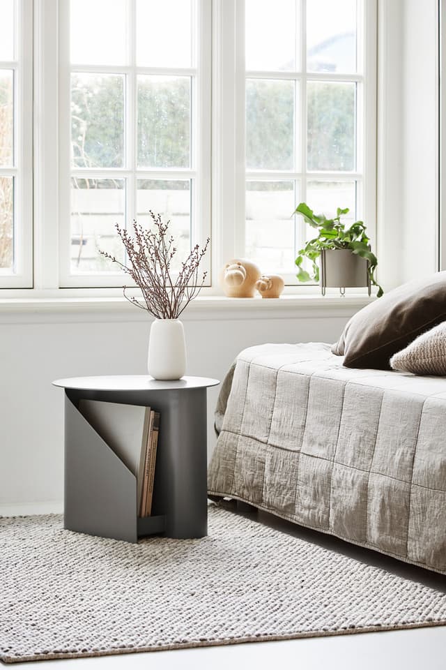 Sentrum Side Table Brown Ø40