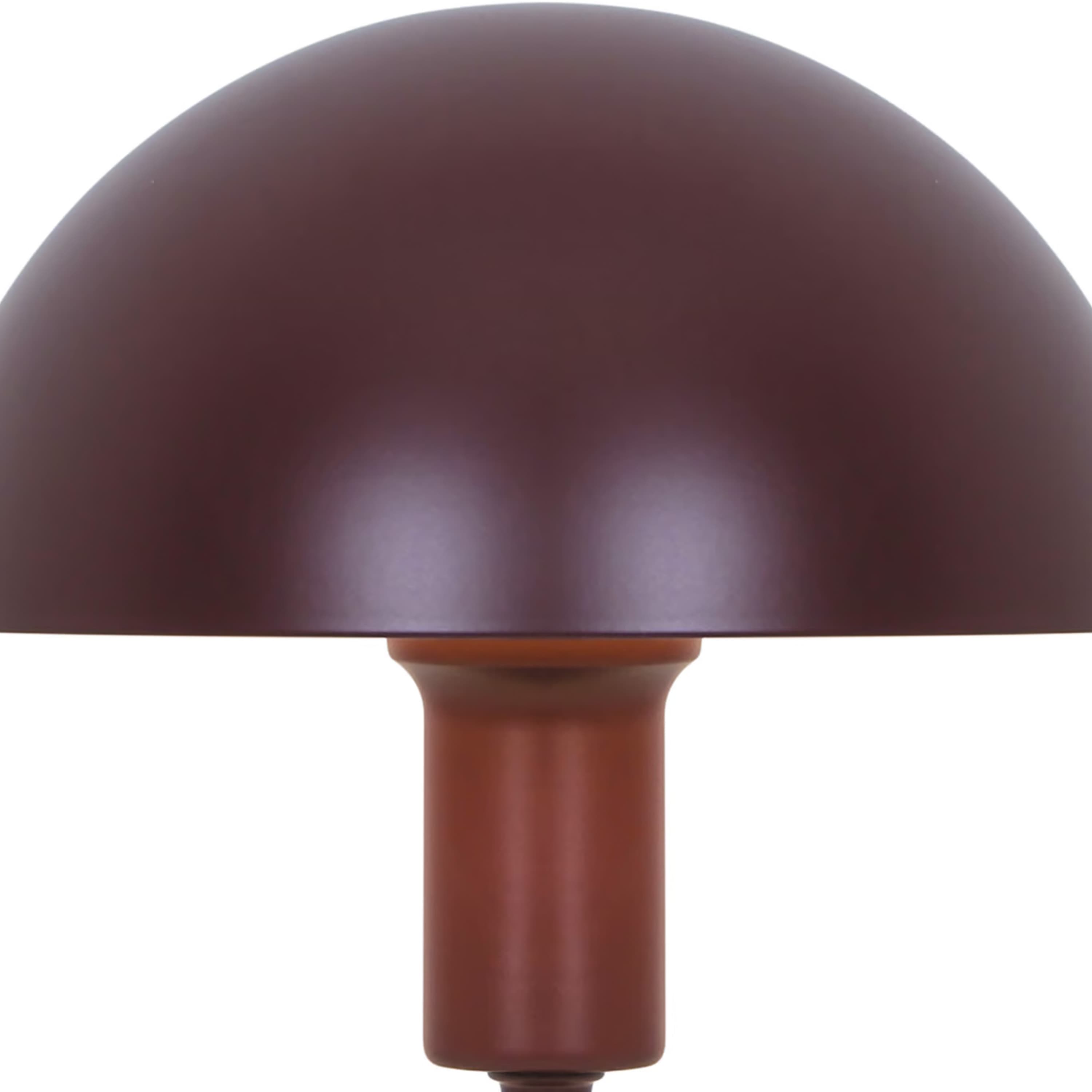 Ellen Mini Tischlampe Bordeaux 25cm