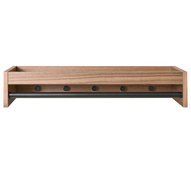 Gentle Hat Rack Walnut