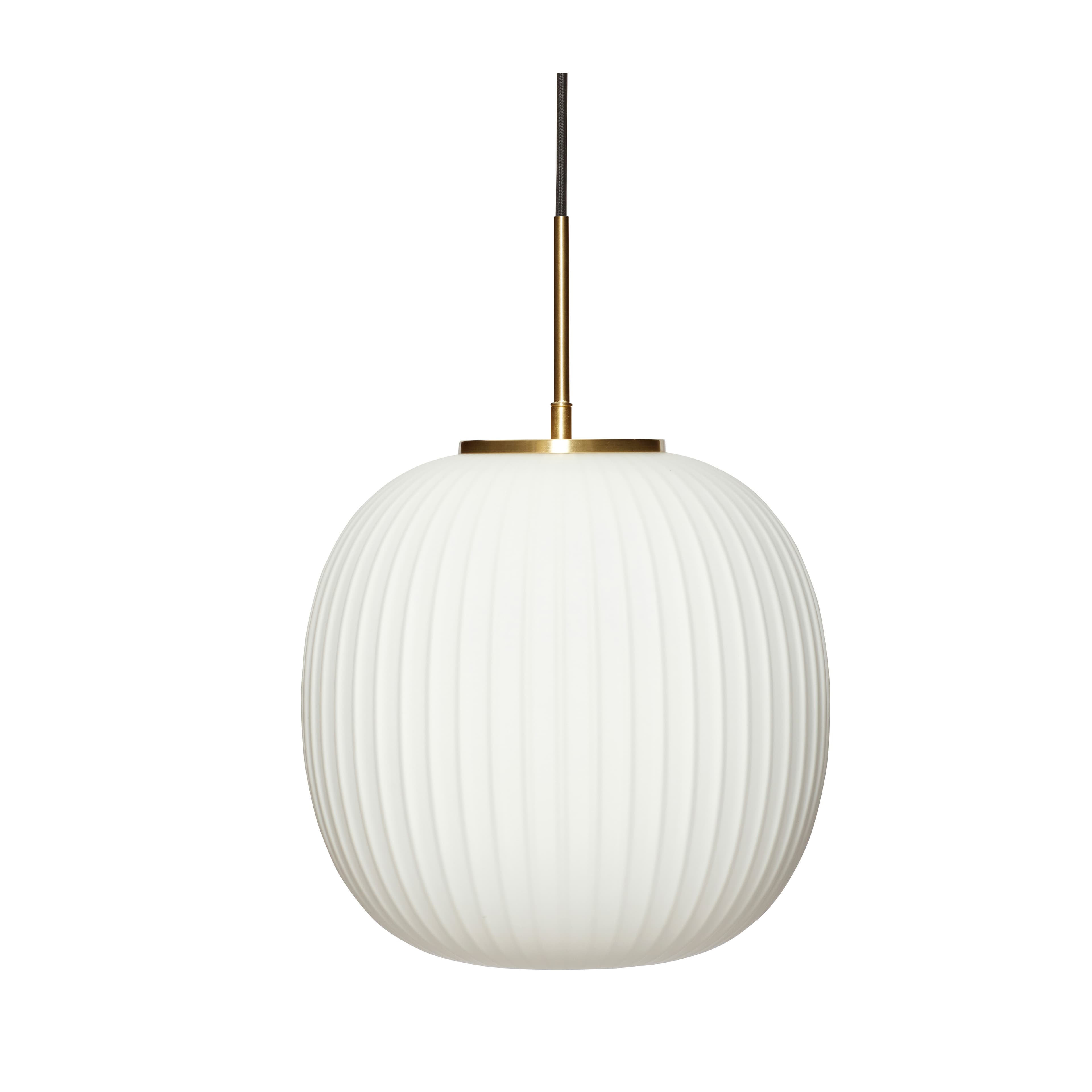 Serene Deckenlampe Weiß/Messing Ø32cm