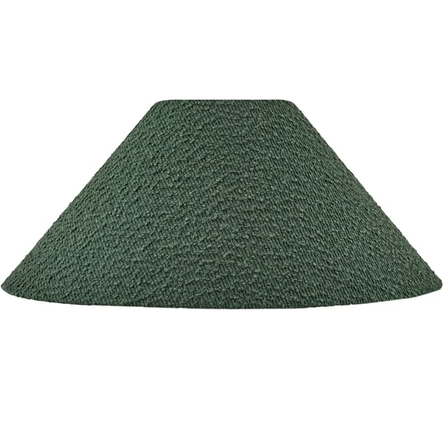 Iris Lampenschirm Bouclé Moosgrün 45cm