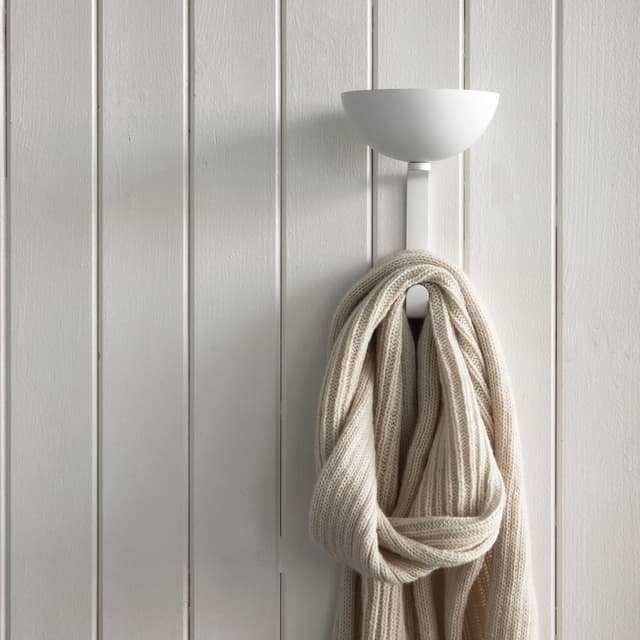 Nest Wall Hook White Matt