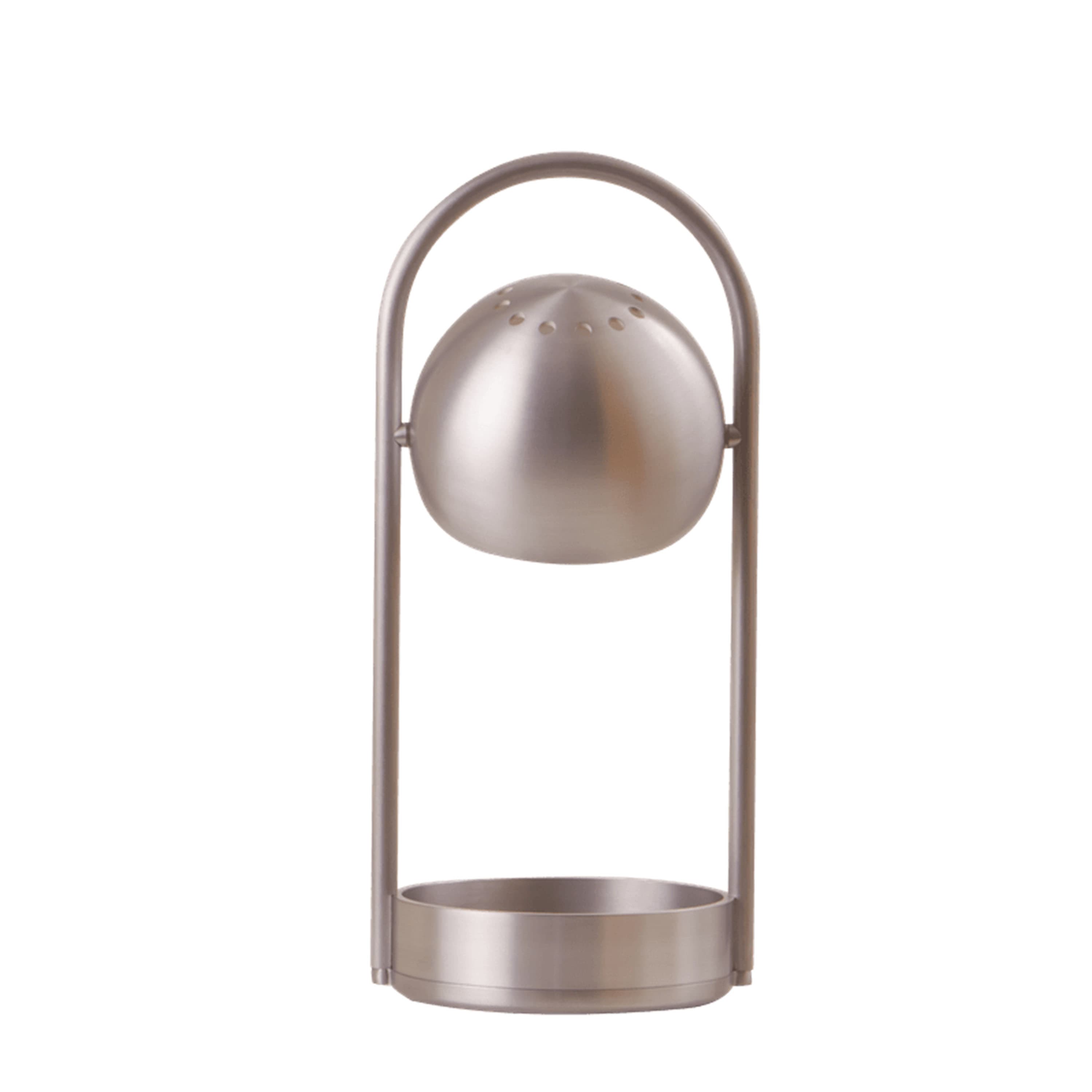 Ball Portabel Bordslampa Brushed Aluminium 32cm