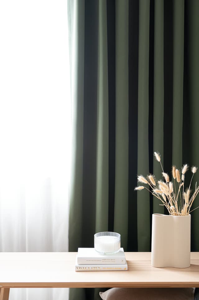 Svala Verdunkelungsvorhang Länge Grün 250cm