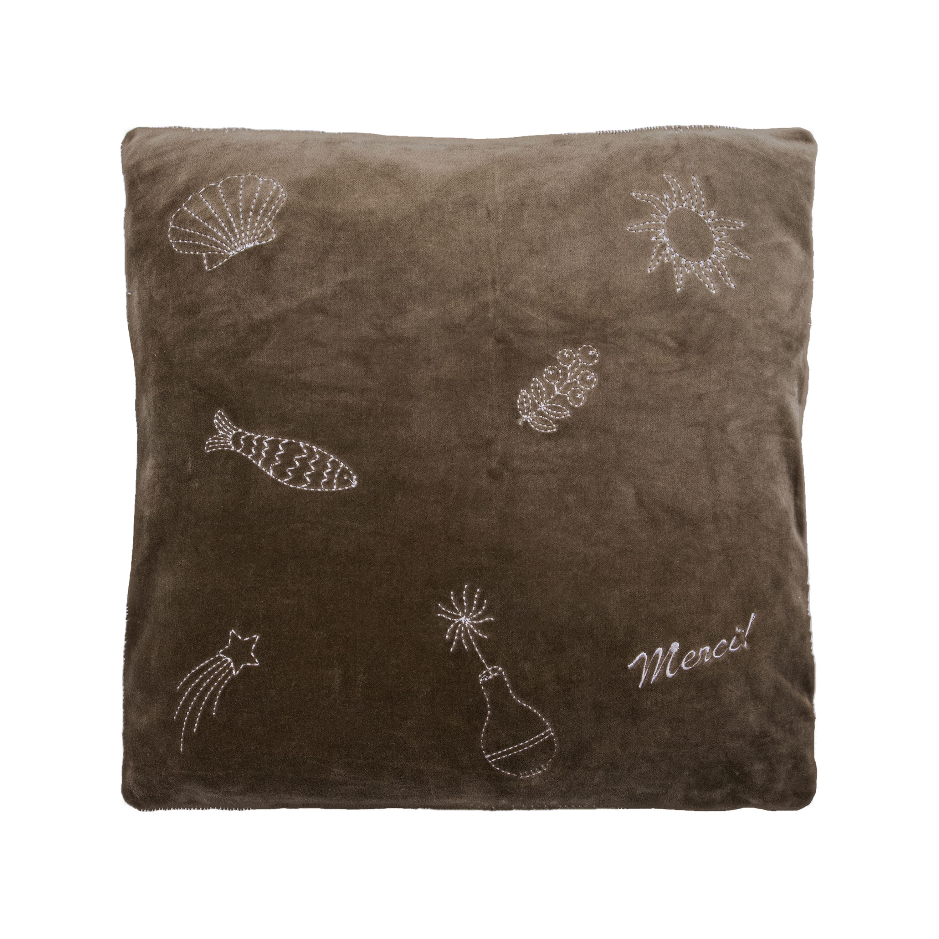 Play Kuddfodral Brown 50x50
