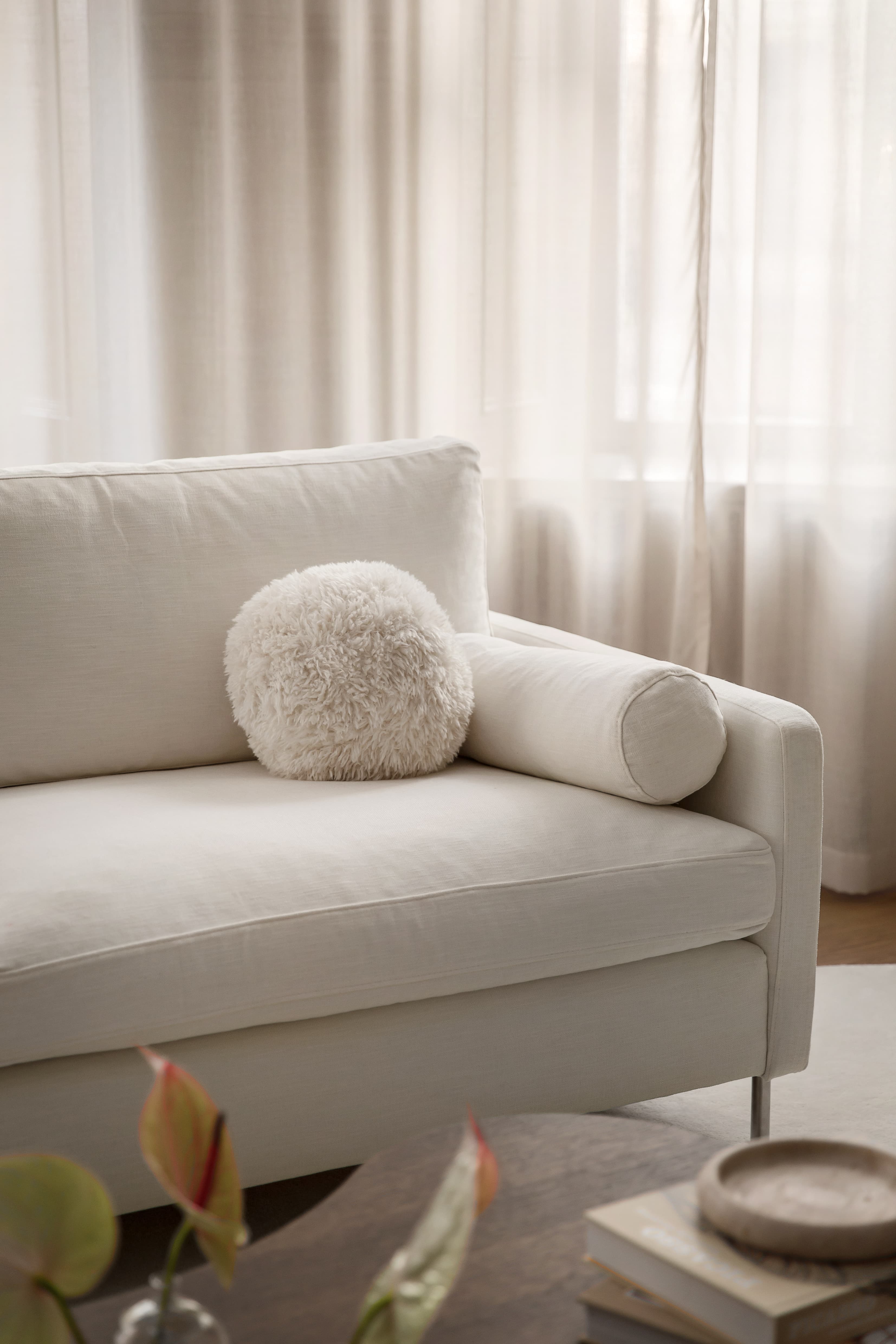 Åre 3-seater Sofa White 227cm