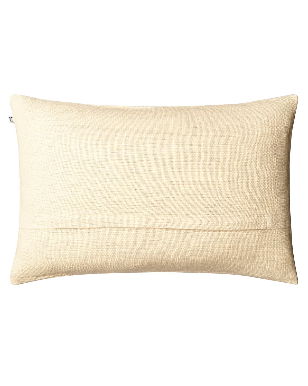 Deepak Kissenbezug Leinen Hellbeige/Dunkelbraun/Taupe 40x60