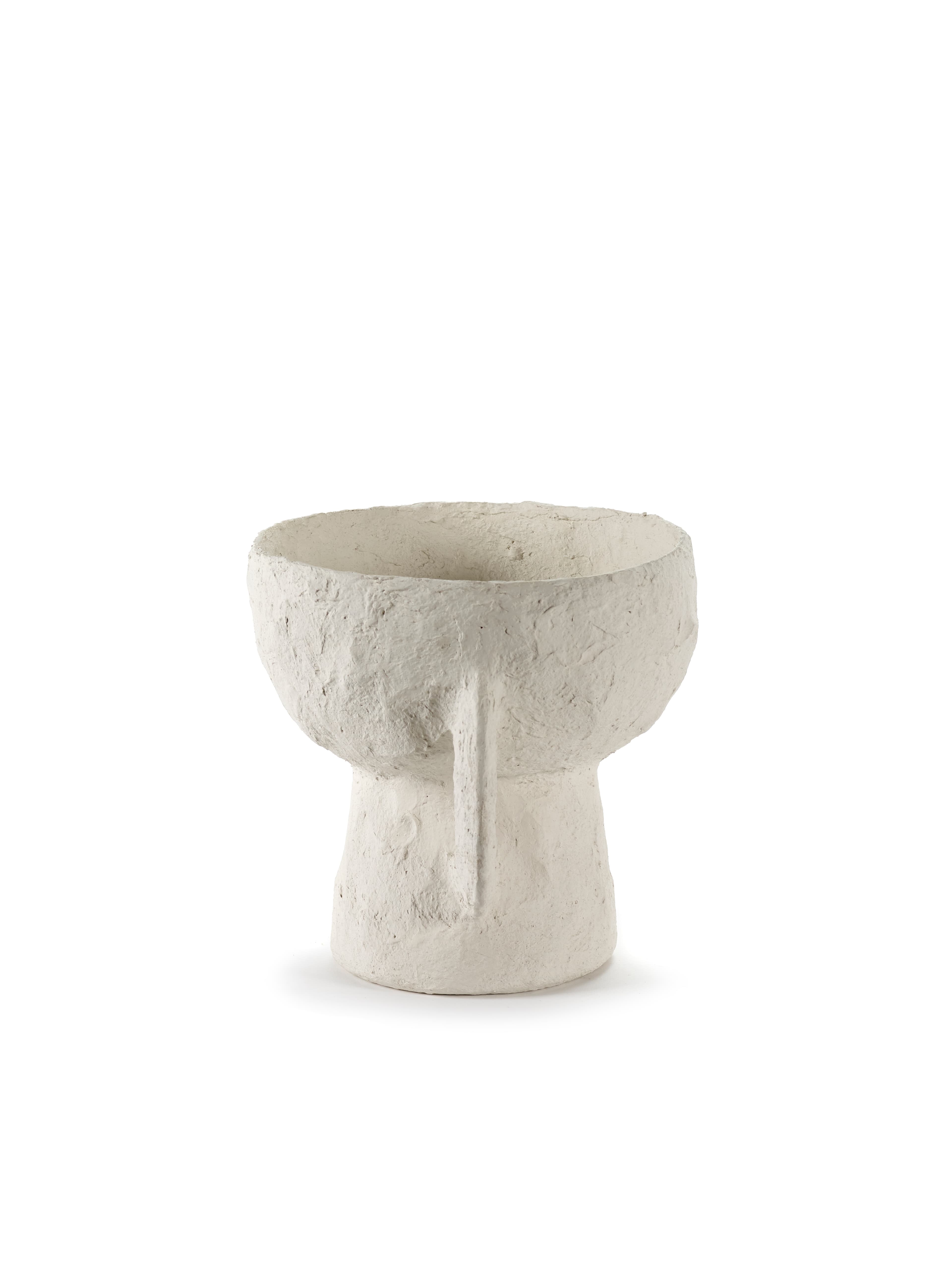 Earth Vase Weiß S