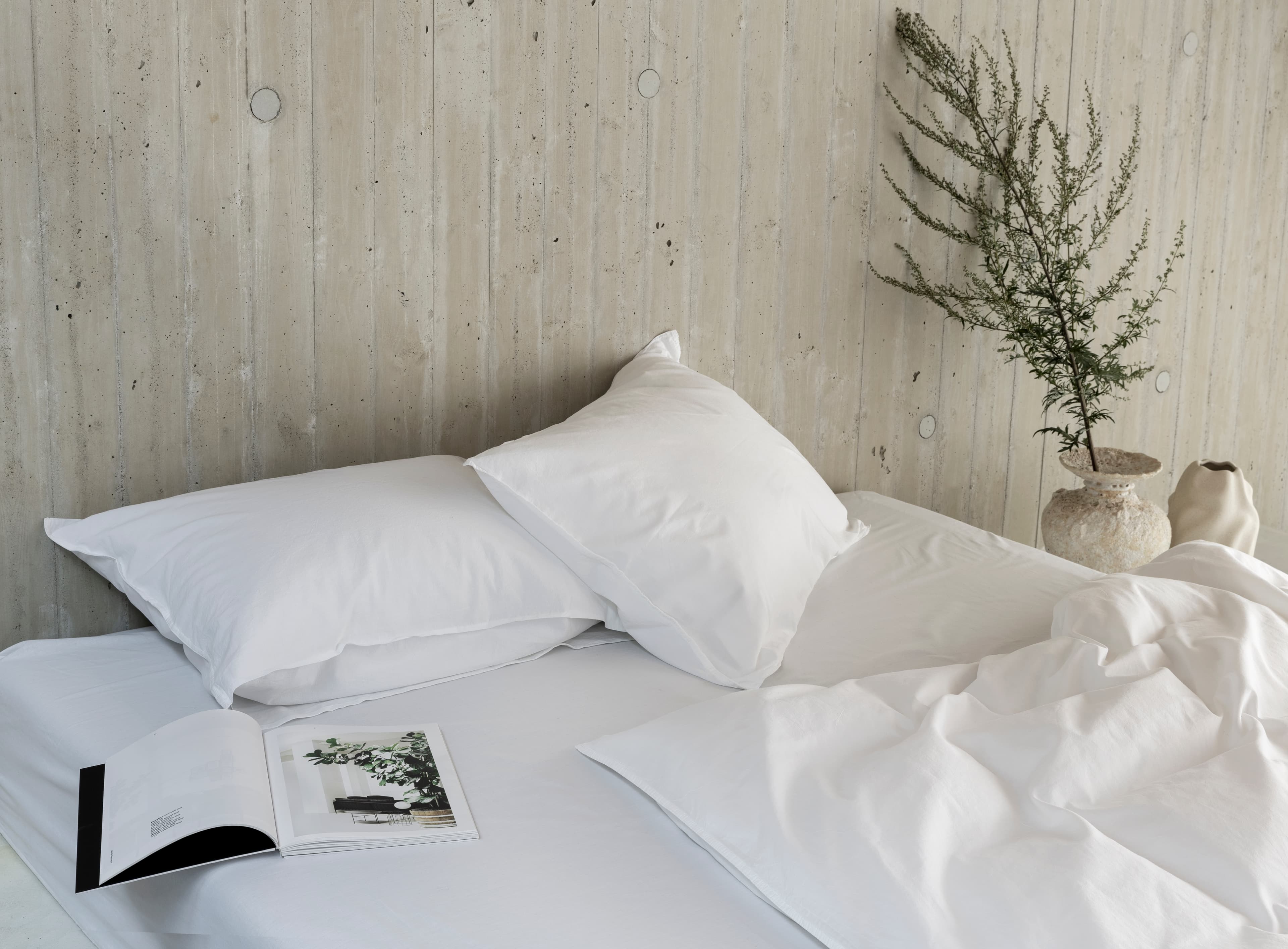Frøya Bettbezug-Set Weiß 150x210/50x60