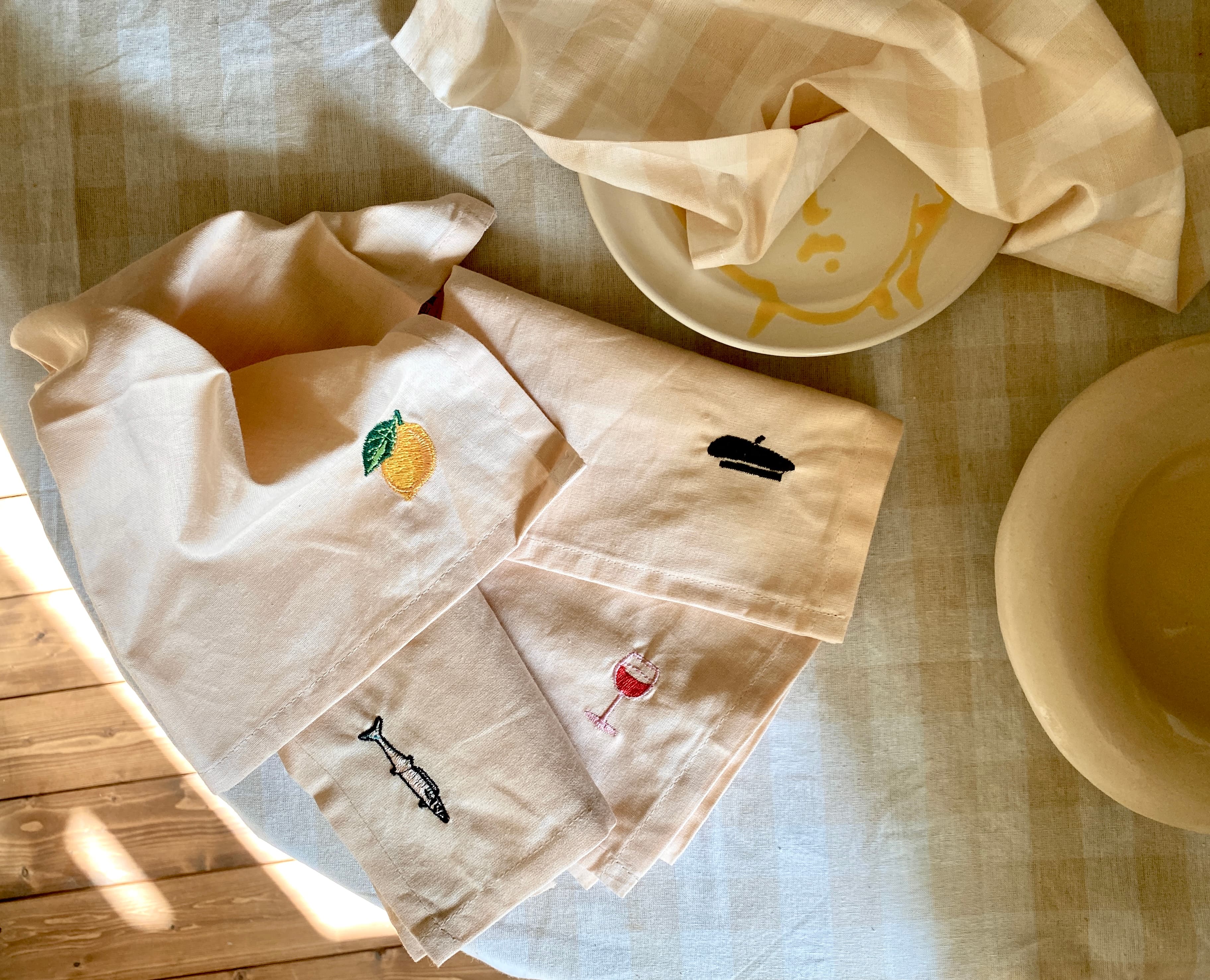 Serviette Déjeuner 4er Pack