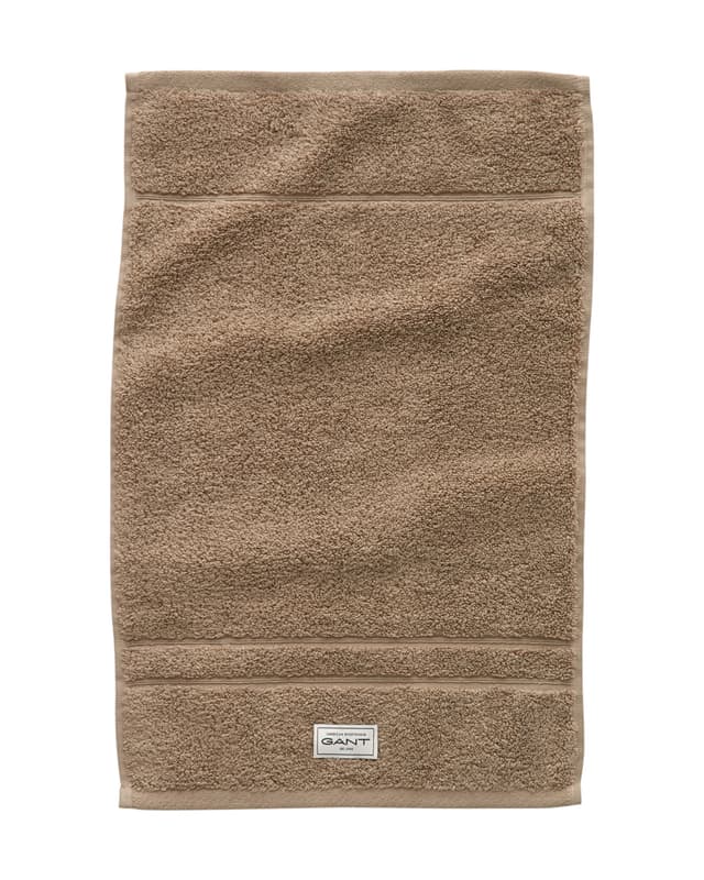 Premium Terry Handtuch Kalt Beige 30x50