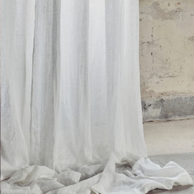 Airy Vorhanglänge Leinen Natur Offwhite 280cm