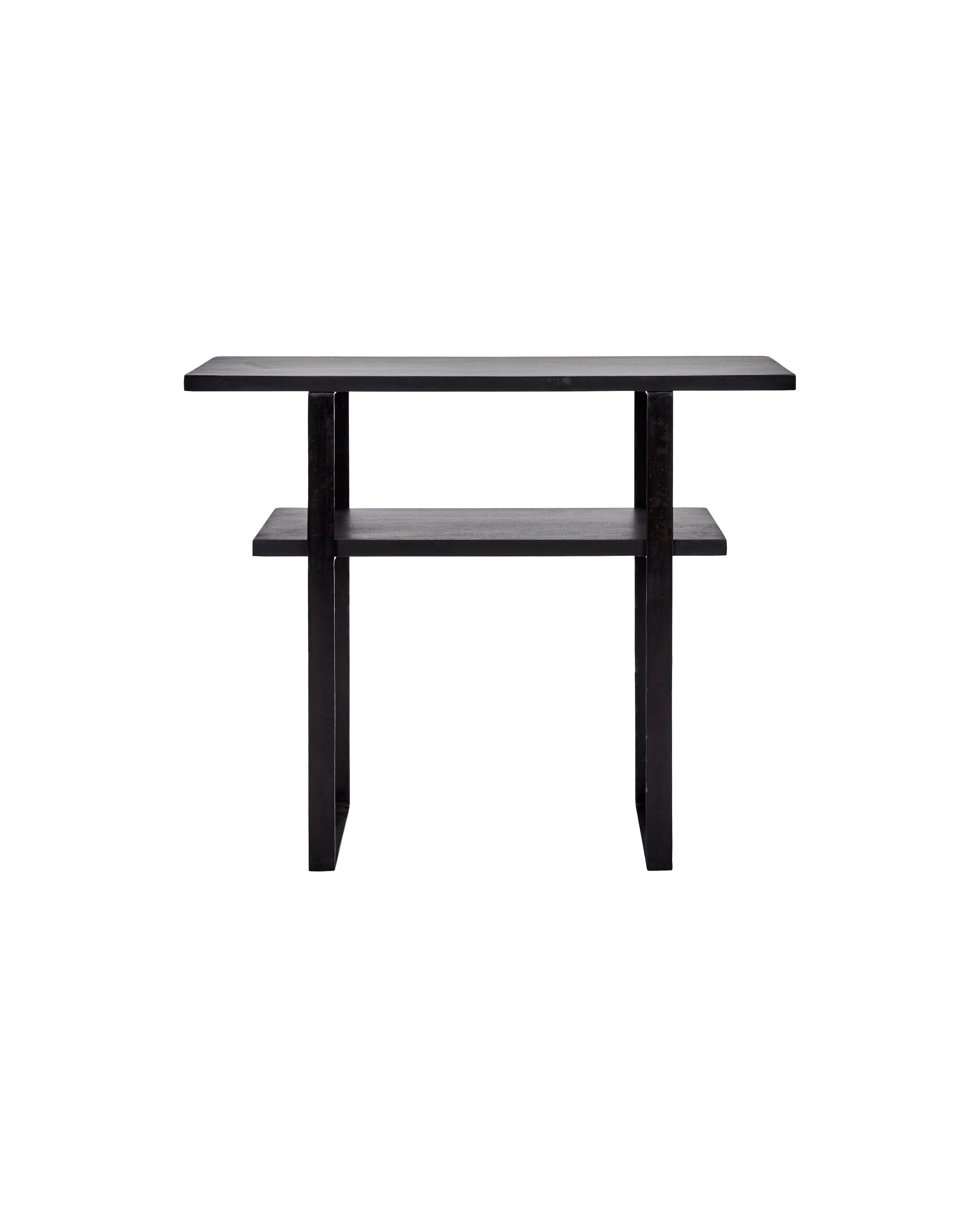 Woda Konsoltisch Schwarz 90cm