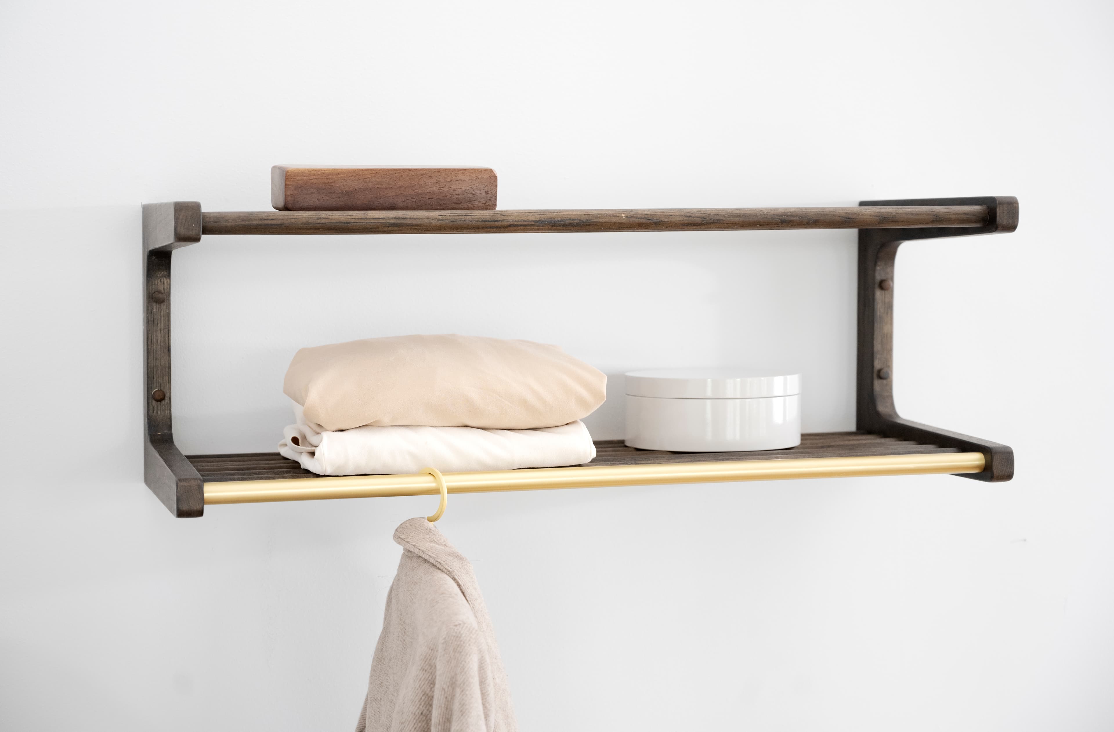 Inverness Hutablage Braun 80cm