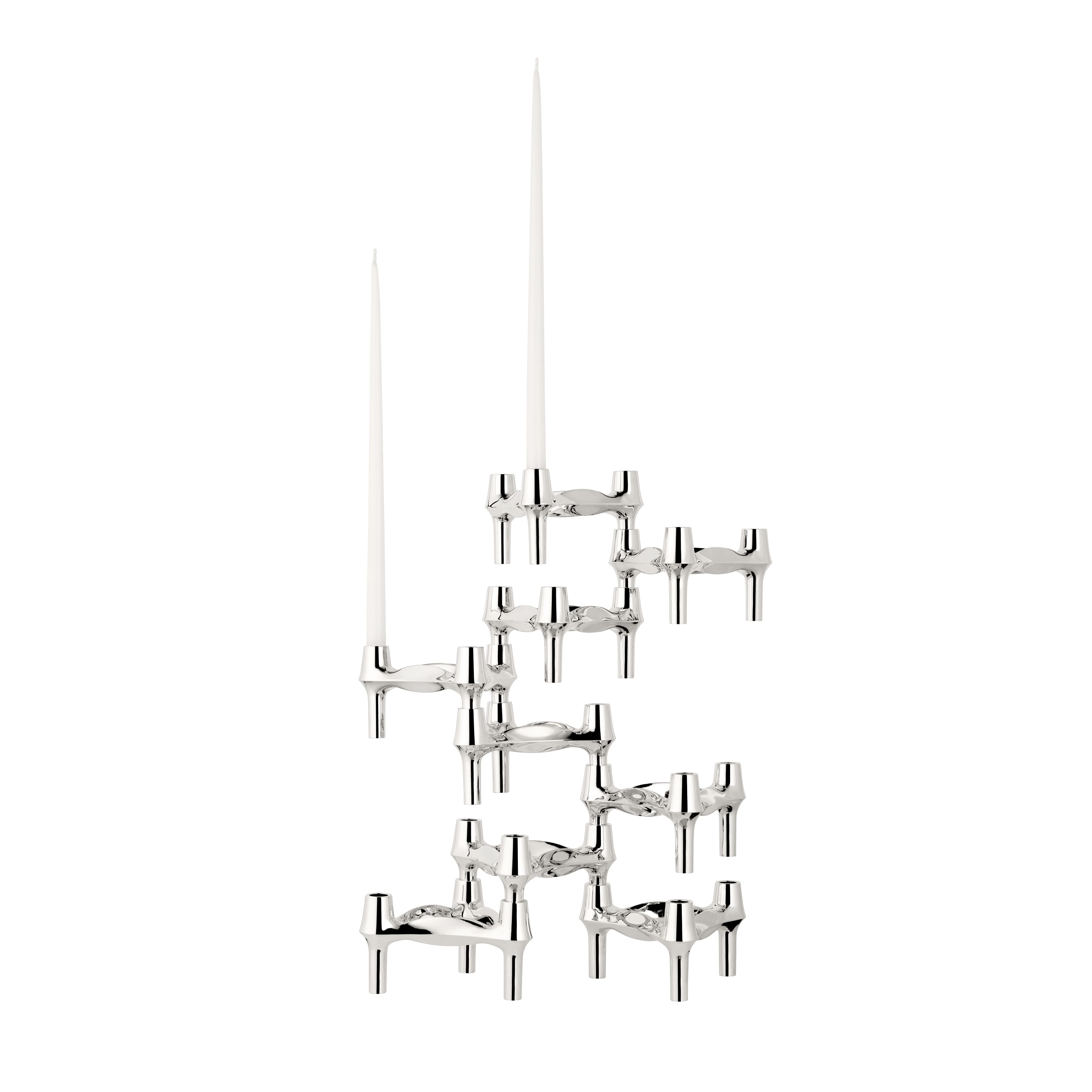 STOFF Nagel BMF Candle Holder Chrome