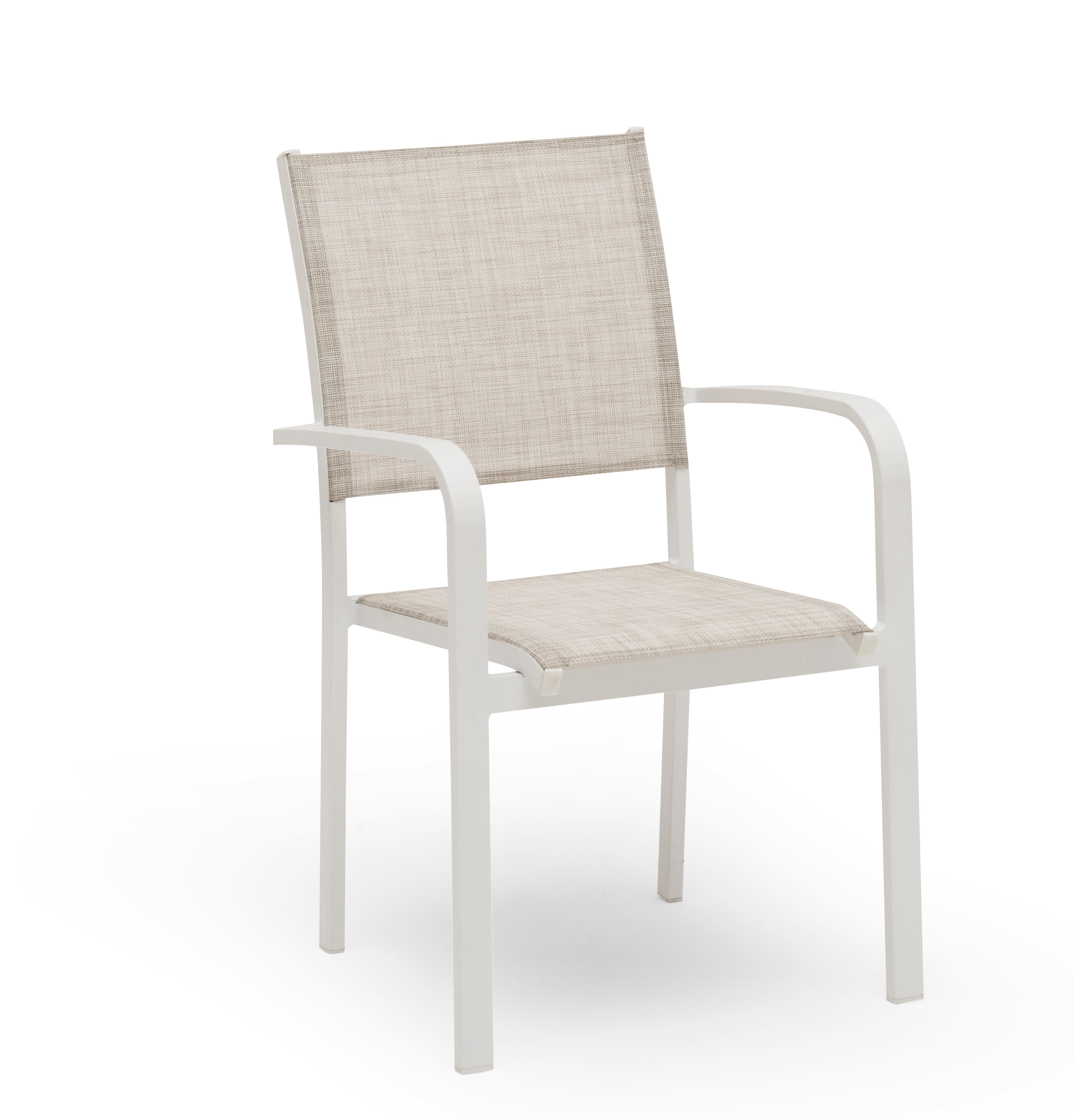 Hånger Stacking Chair White/Greige