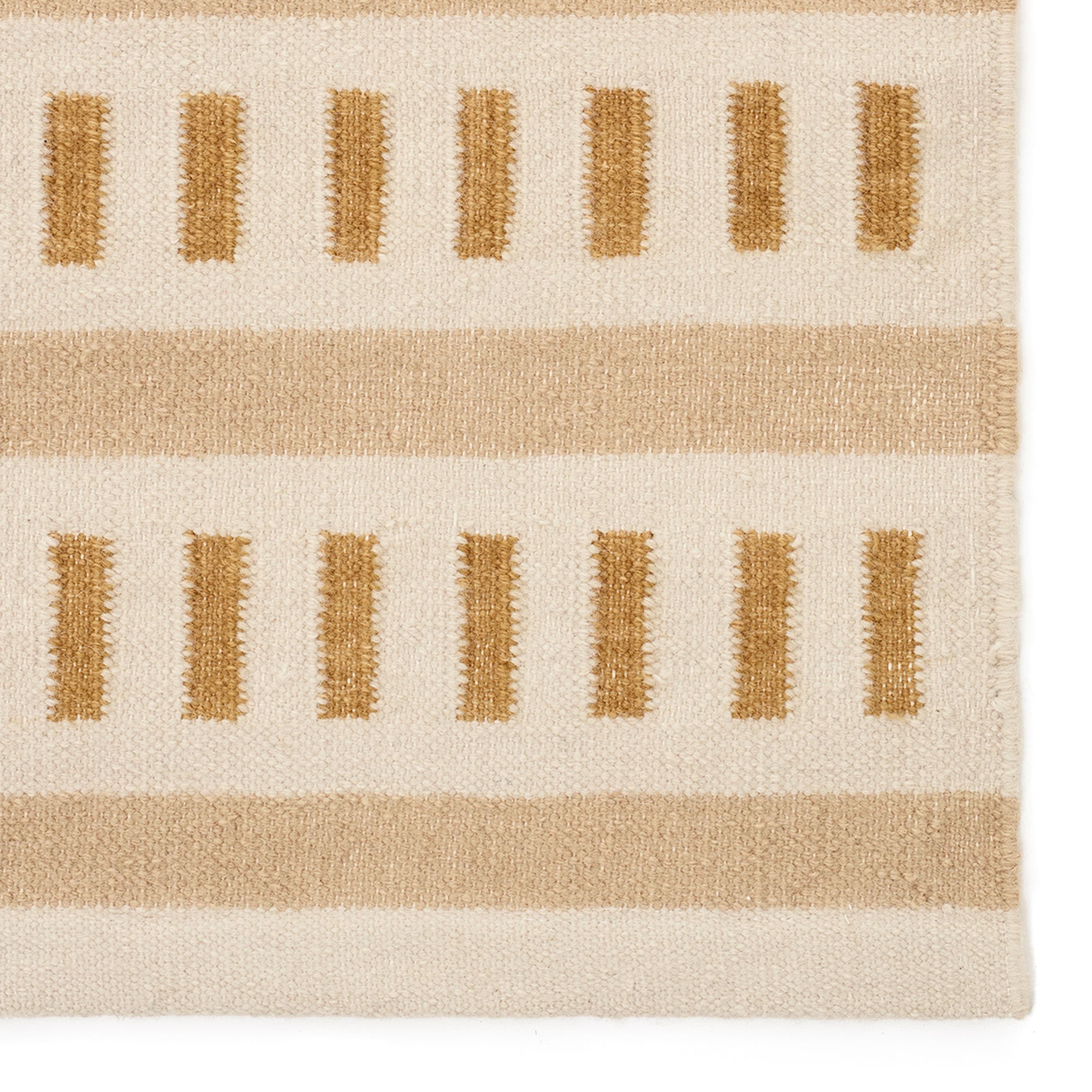 Ladakh Wollteppich Off White/Beige/Masala Yellow 180x270