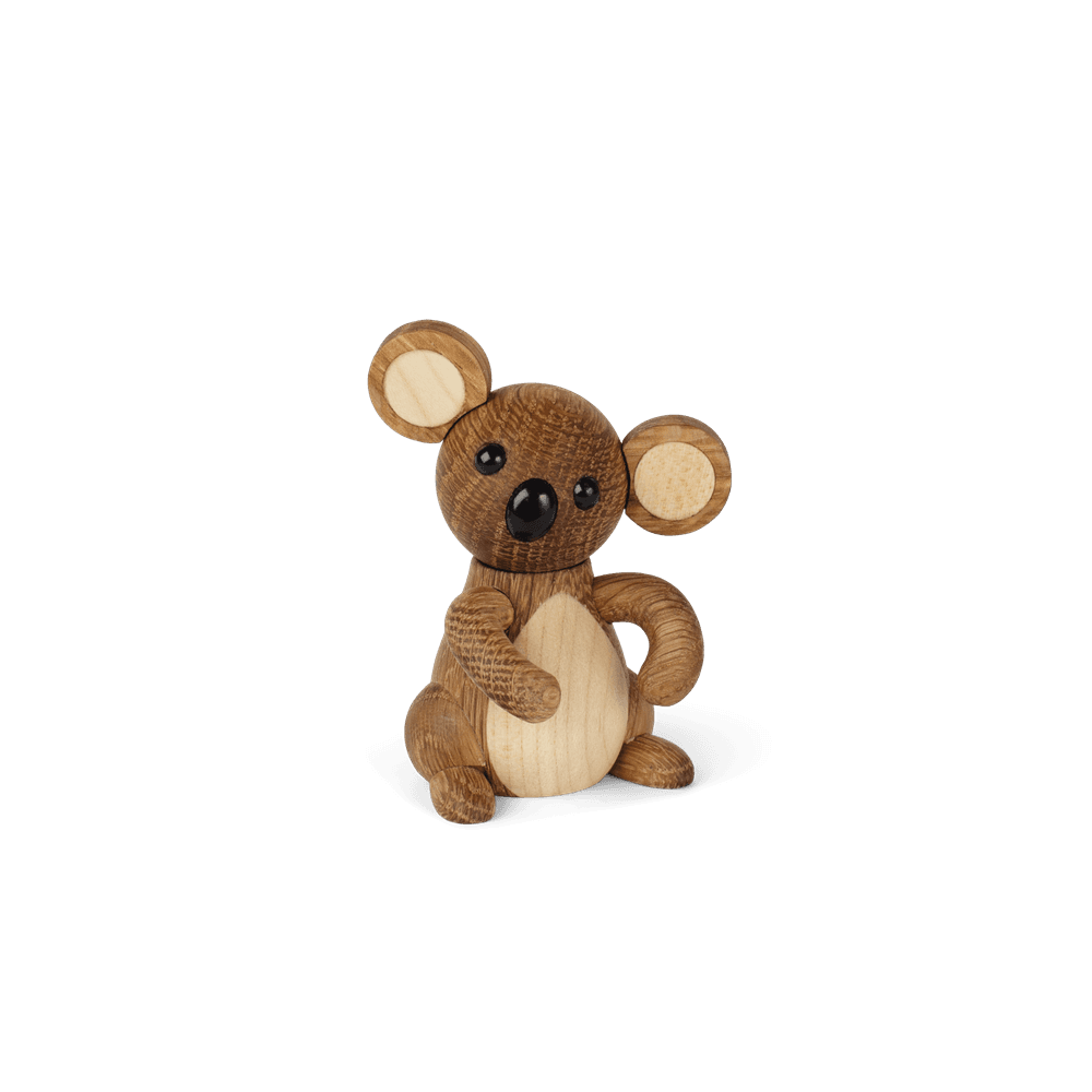 Joey Koala Dekoration Eiche/Esche 7,5 cm