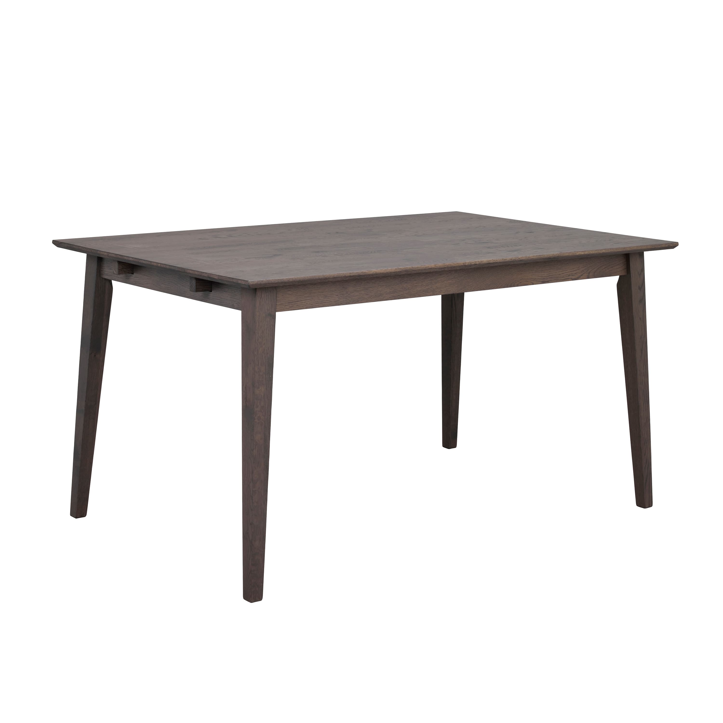 Filippa Dining Table Dark Brown Oak 140cm