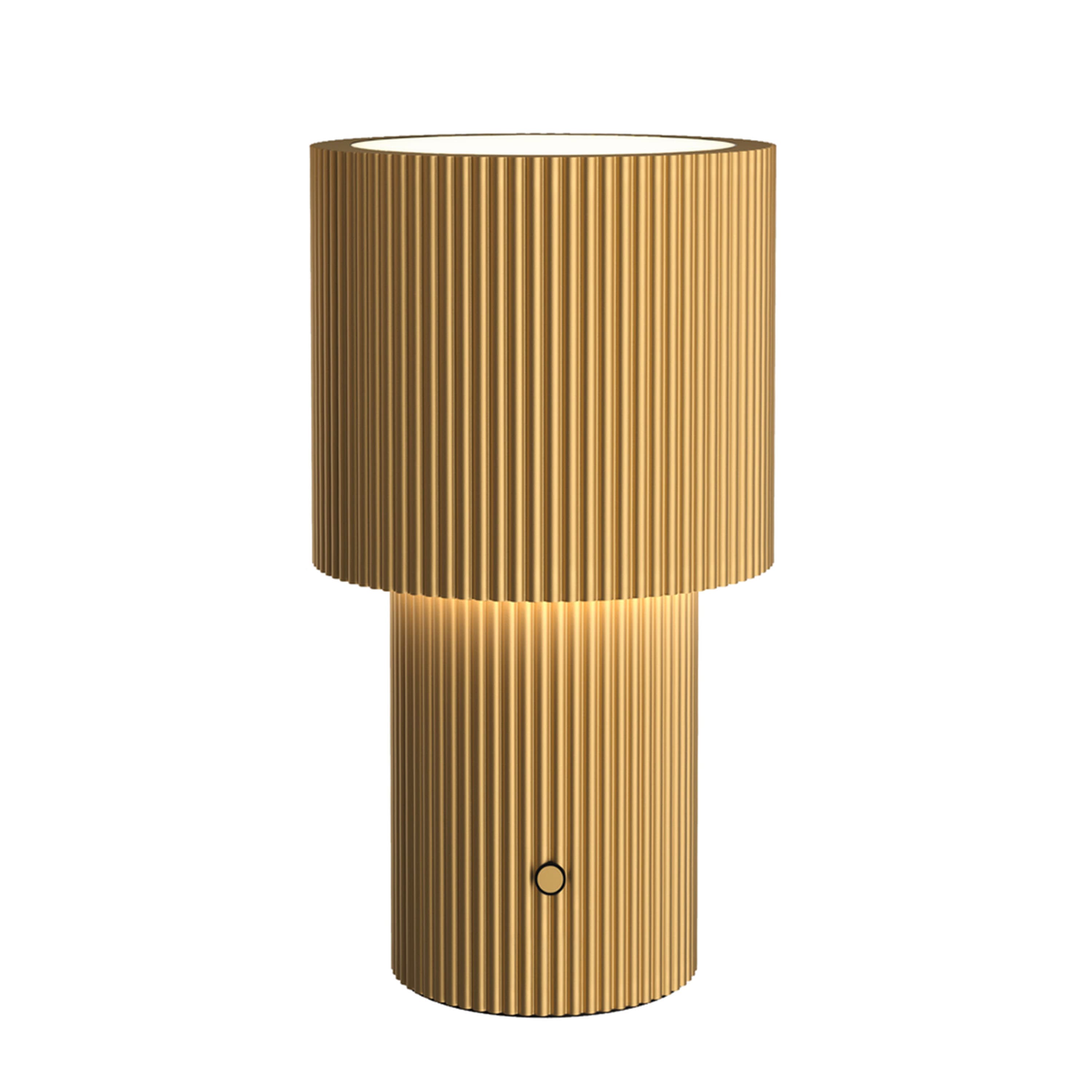 Iluma Portable Table Lamp Gold 22cm