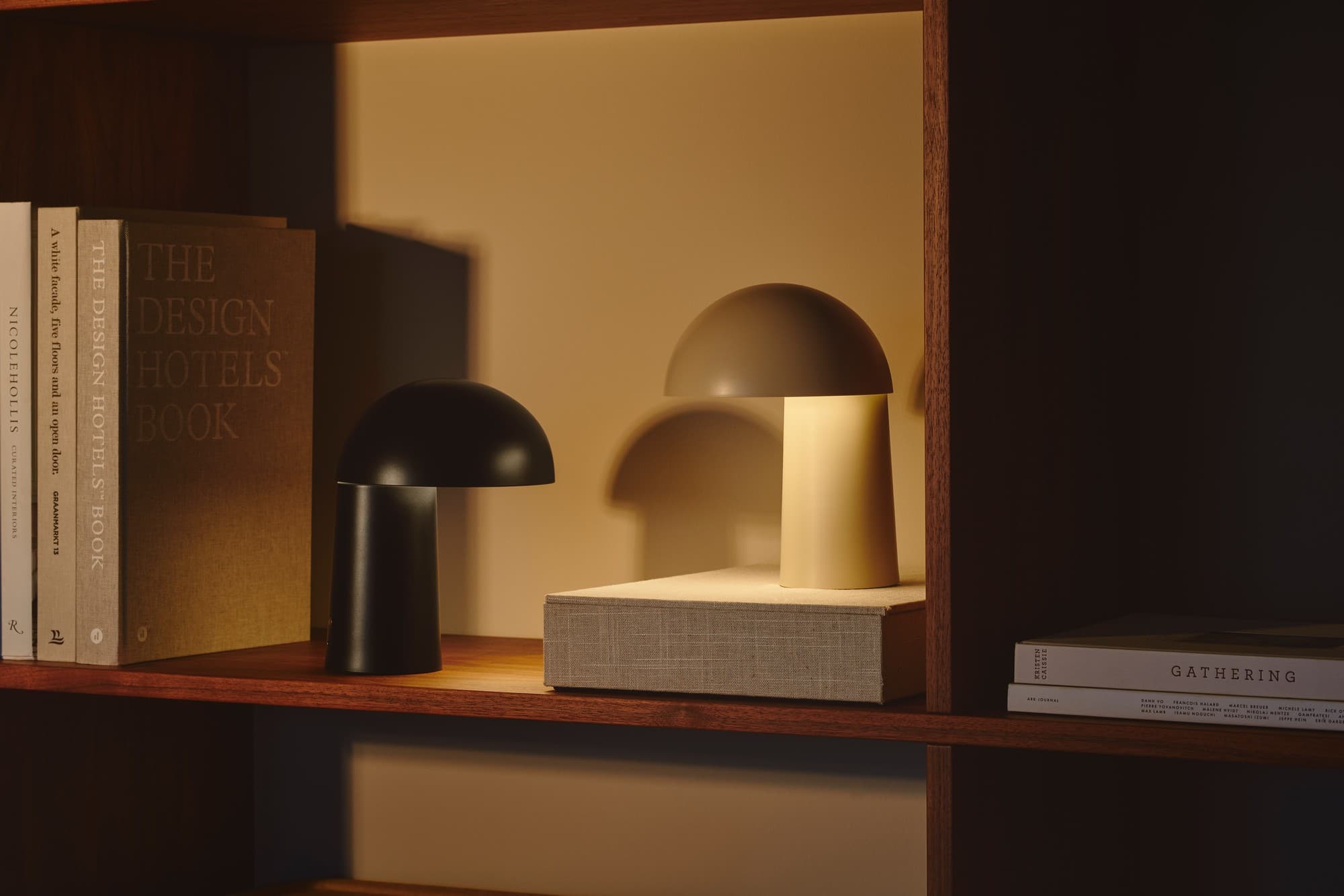 Faye Portable Table Lamp Black