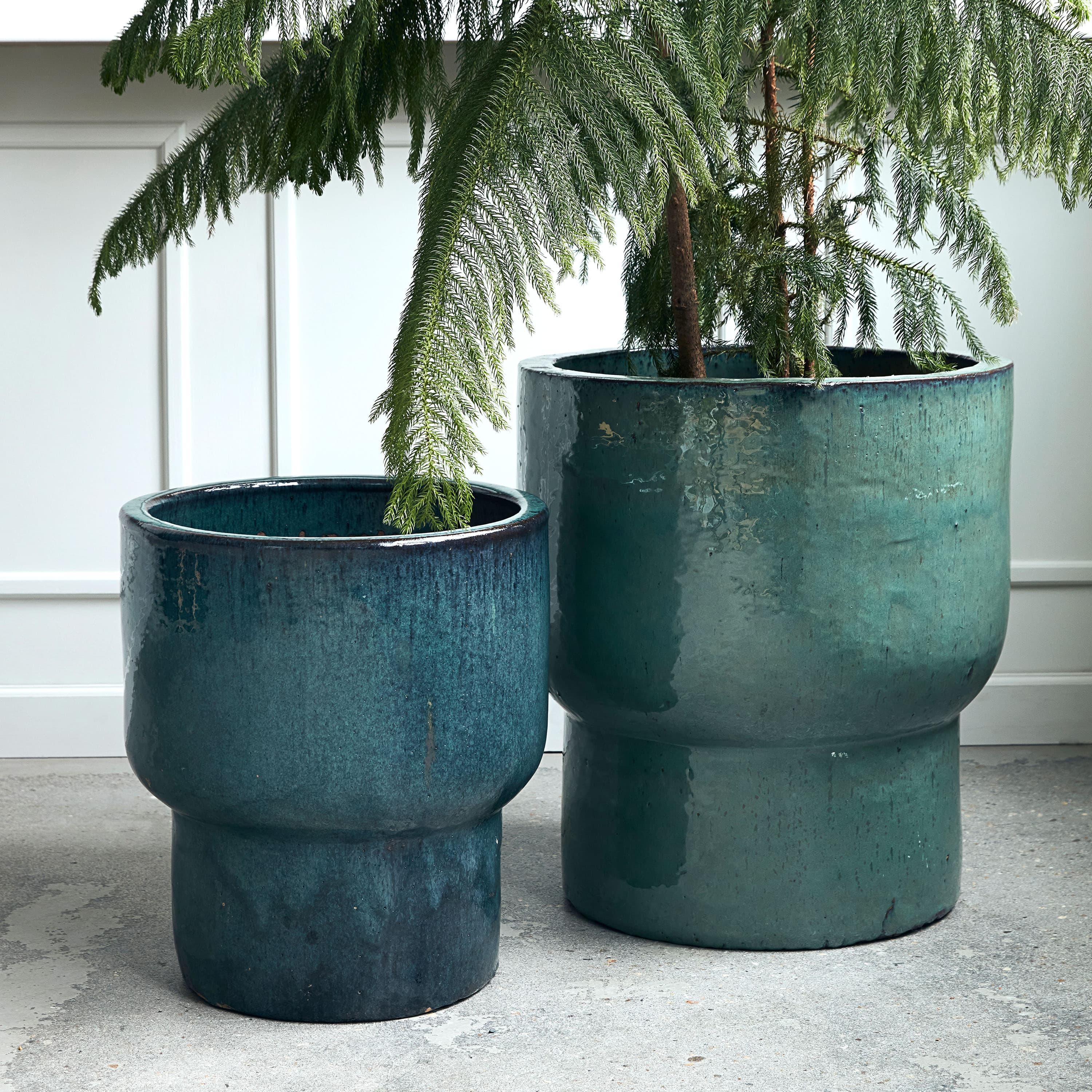 Terra Blumentopf Grün Ø40