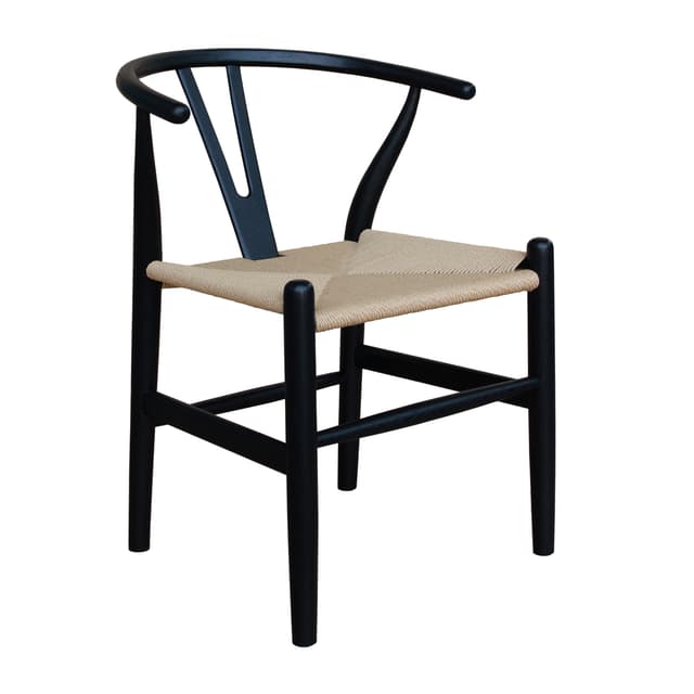Clara Dining Chair Black Stained Oak