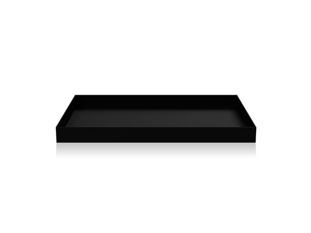 Tray Tablett Schwarz 25cm