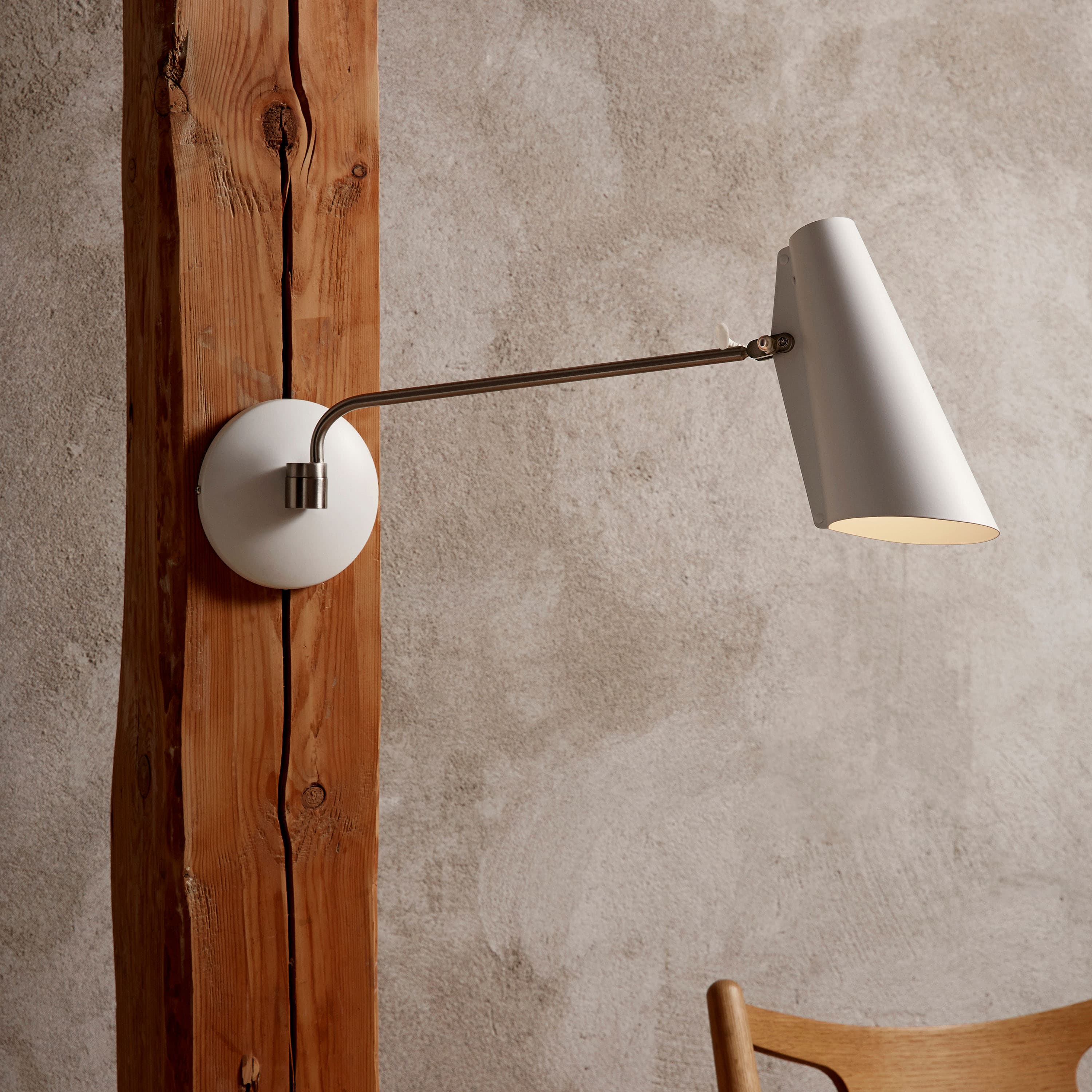 Birdy Swing Wall Lamp Black/Black
