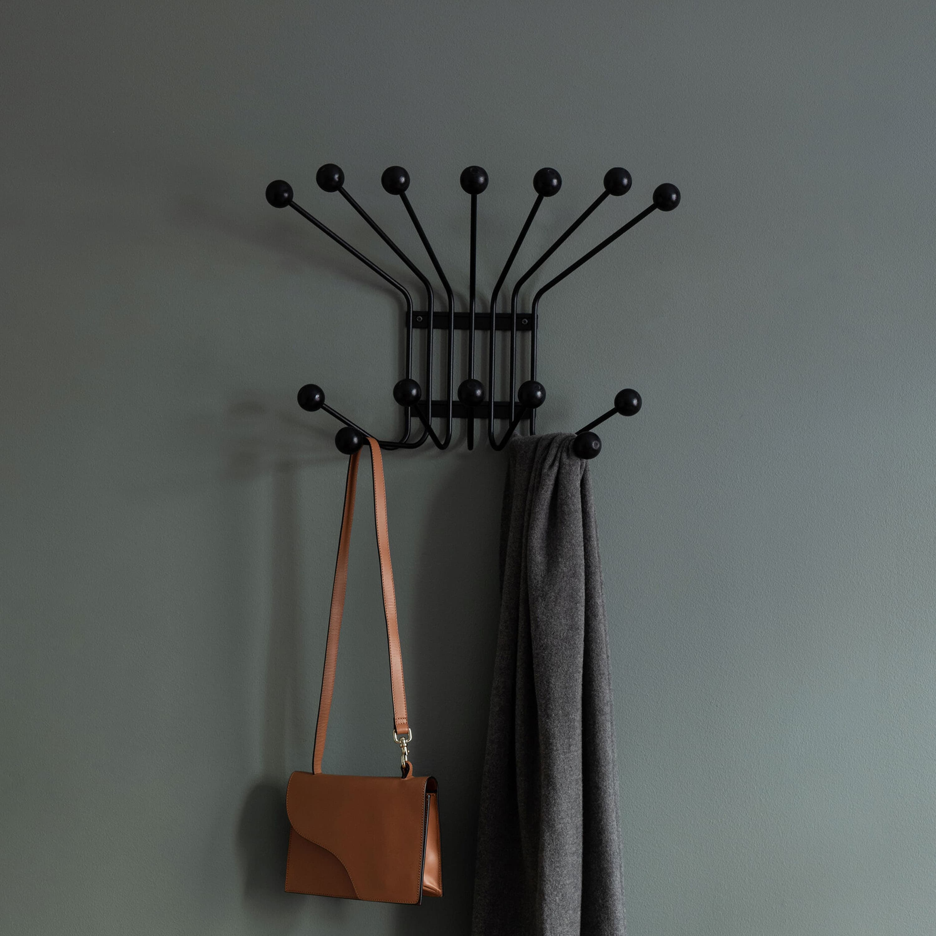 Bill Coat Rack Black Large