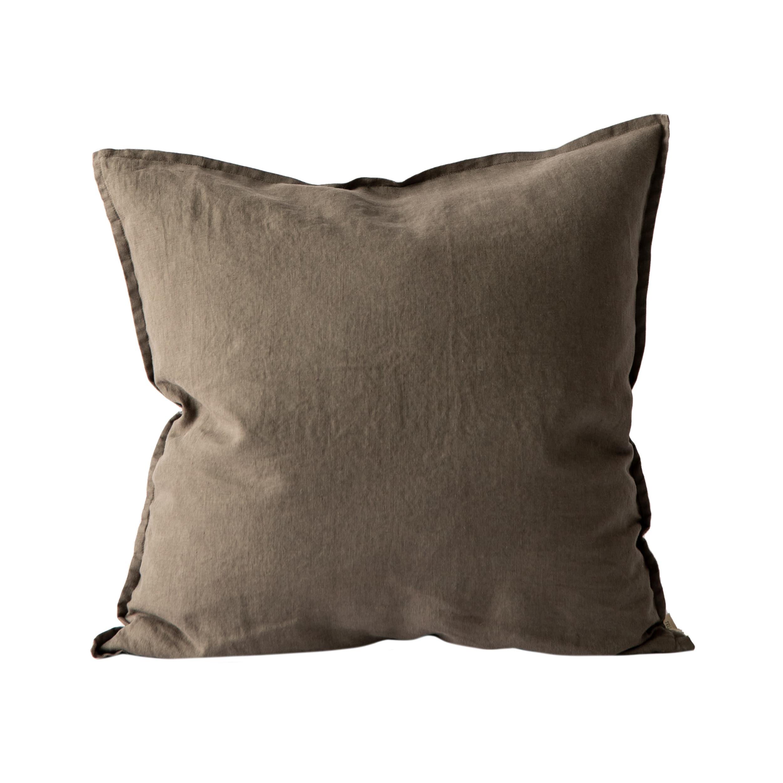 Kissenbezug Leinen Taupe 50x50