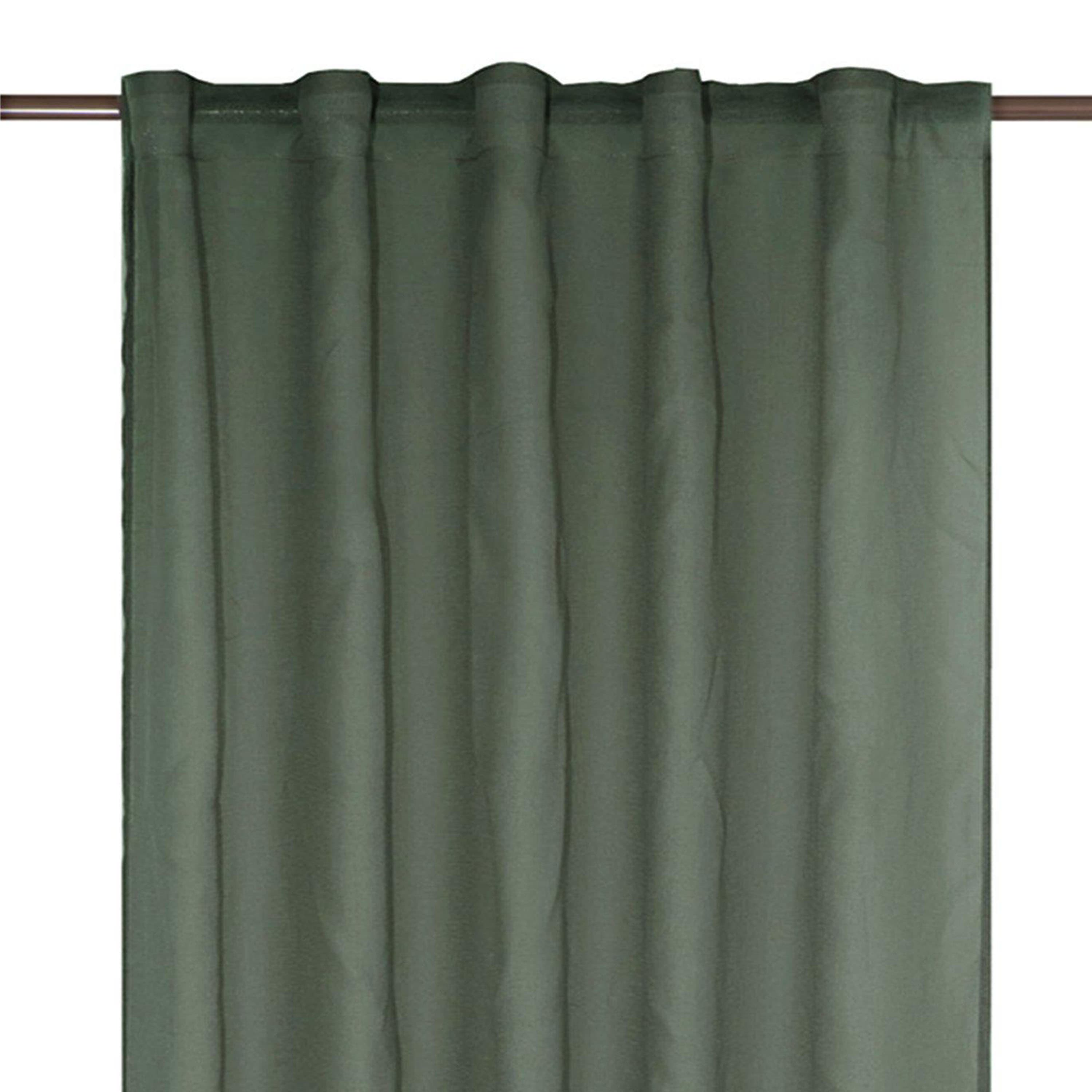 Rimy Curtain Moss 140x300 Set of 2