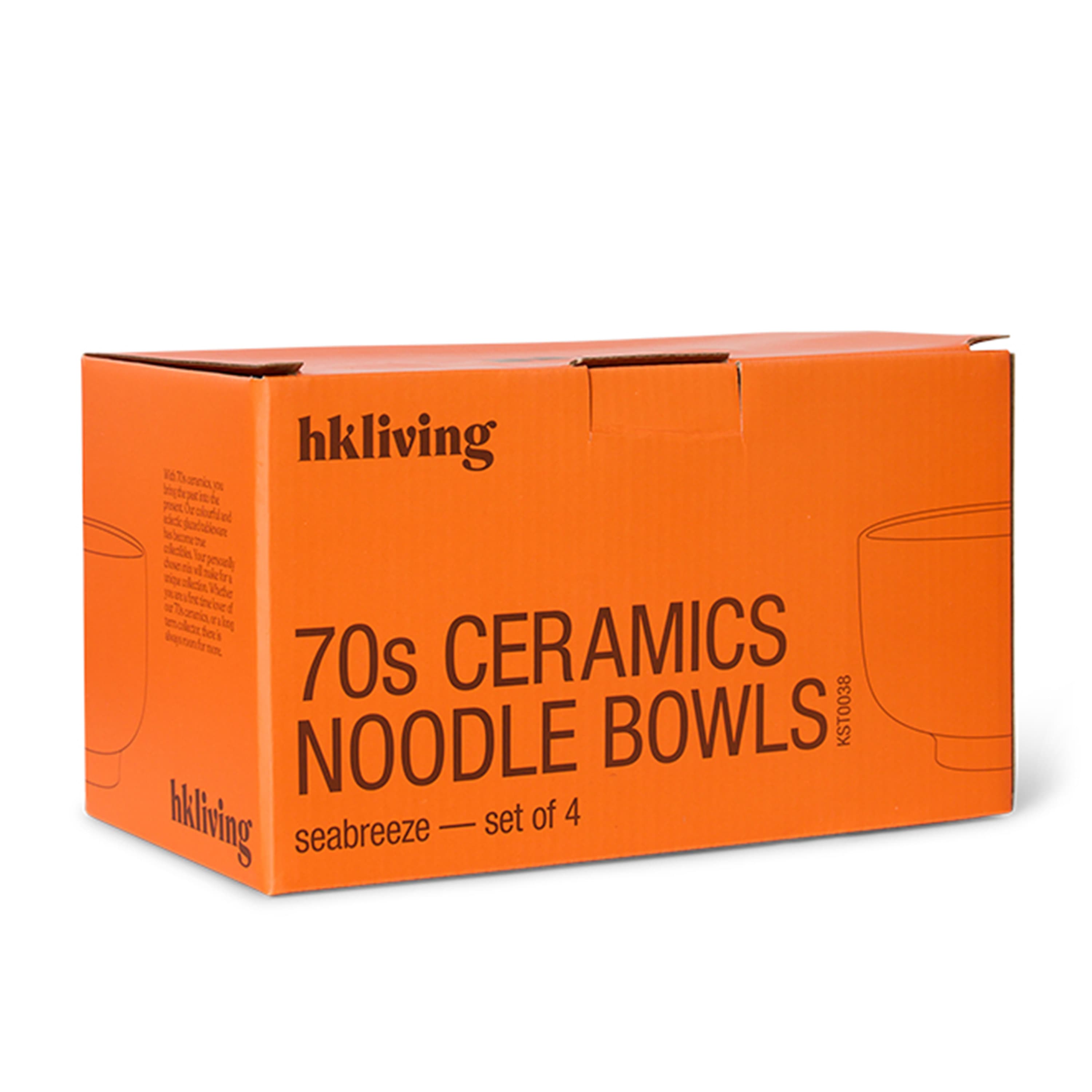 70s Ceramics Schale Seabreeze 4-pack