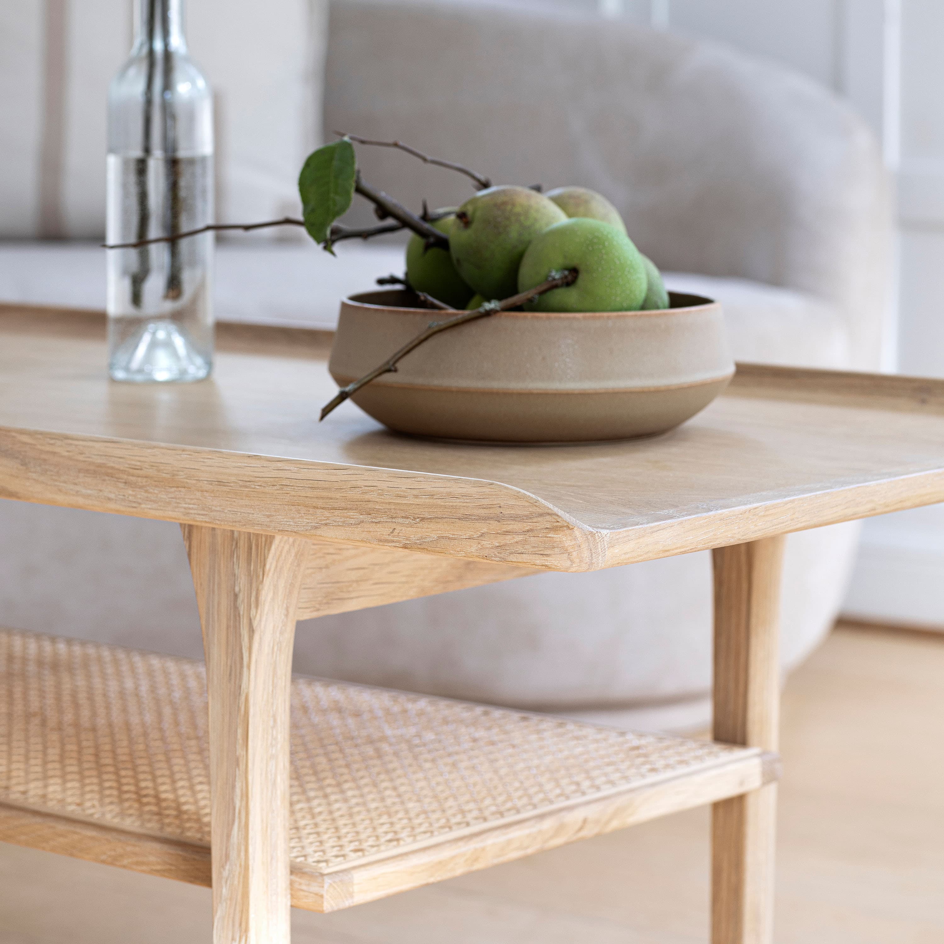 No.25 Coffee Table White Oil Oak