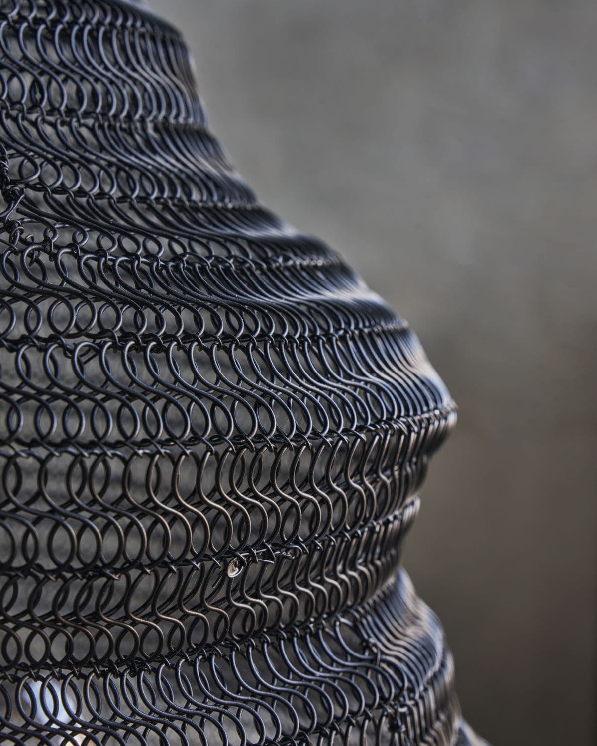 Mesh Lamp Black Ø30