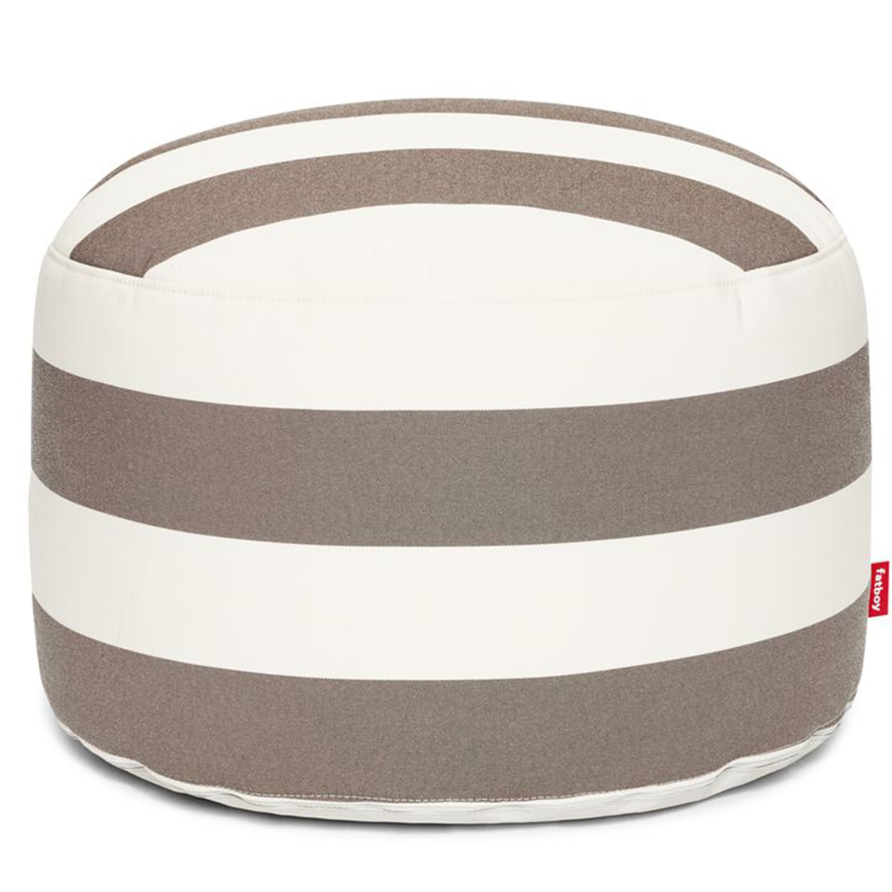 Point Outdoor Bean Bag Stripe Cacao Large
