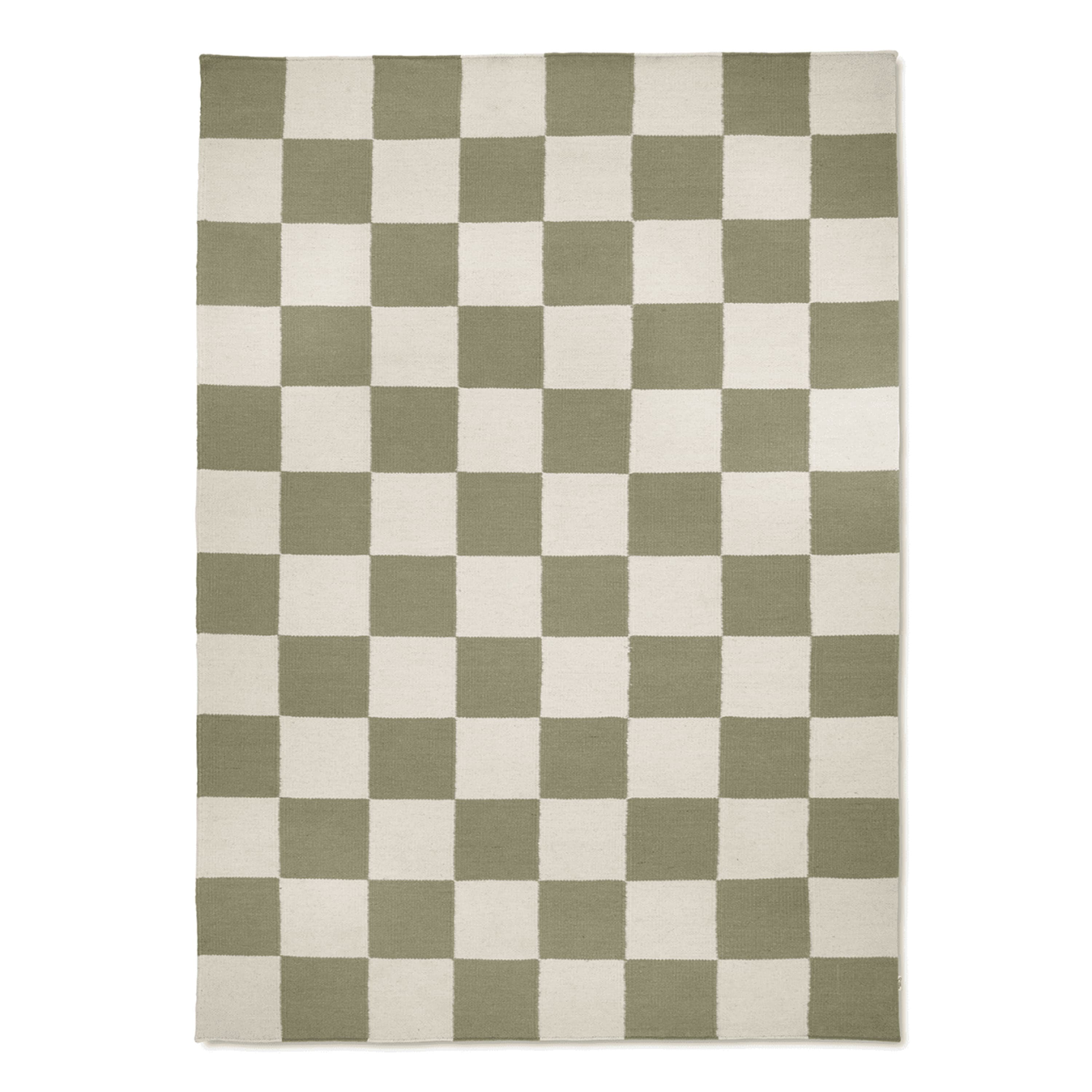 Teppich Square Waldgrün/Natur 200x300